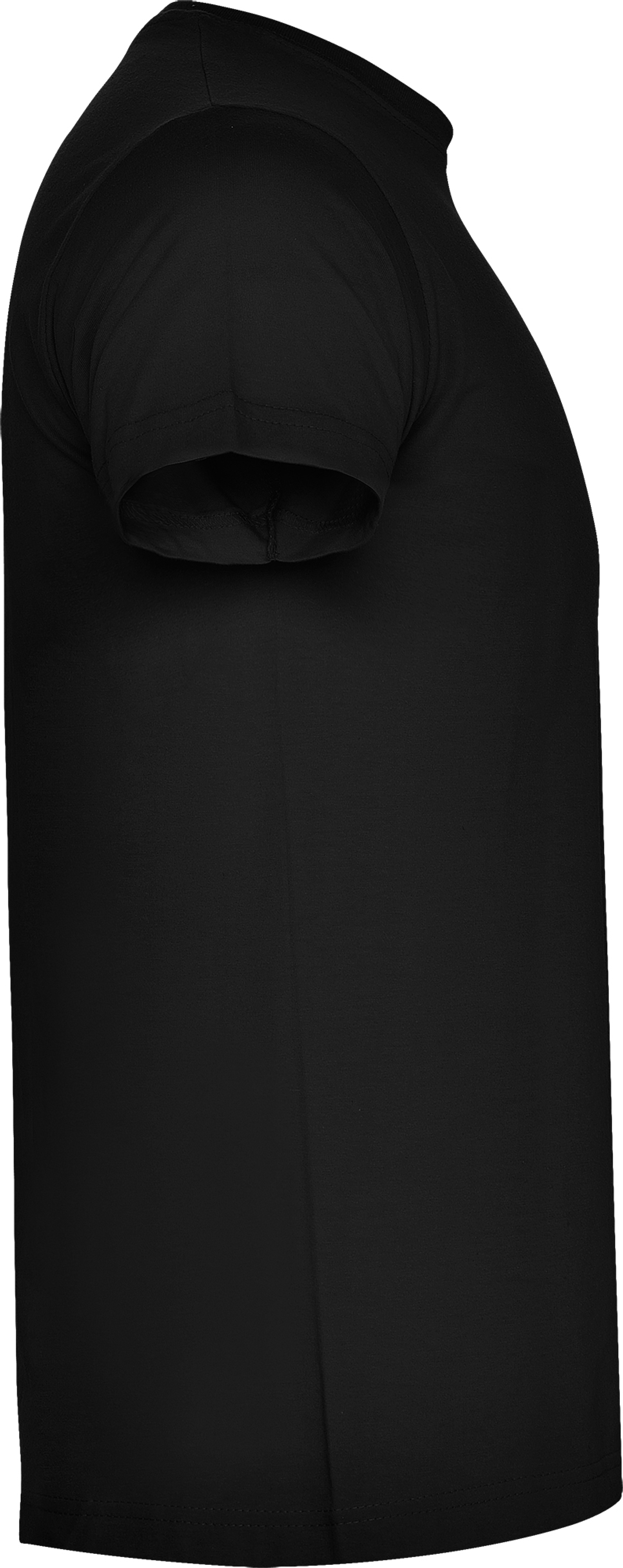 Футболка бавовняна чоловіча Roly Atomic CA6424002 S чорна фото4