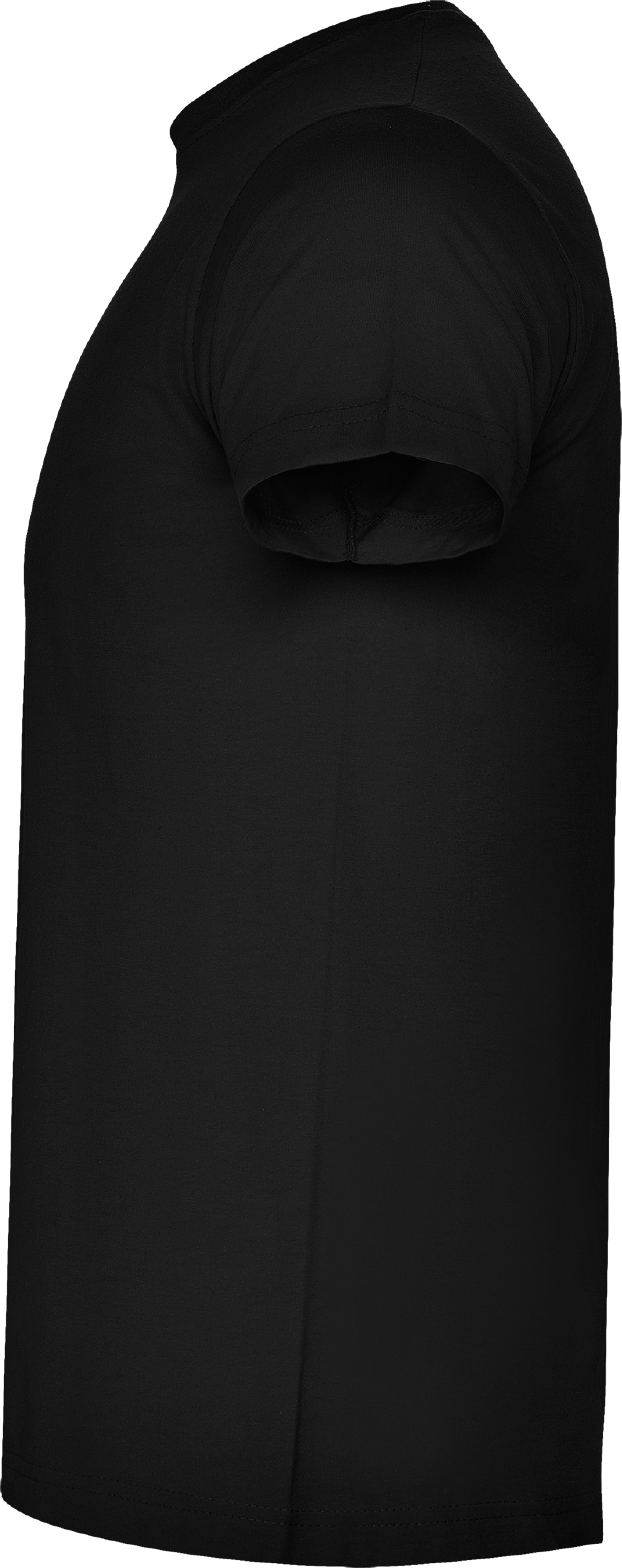 Футболка бавовняна чоловіча Roly Atomic CA6424002 L чорна фото3