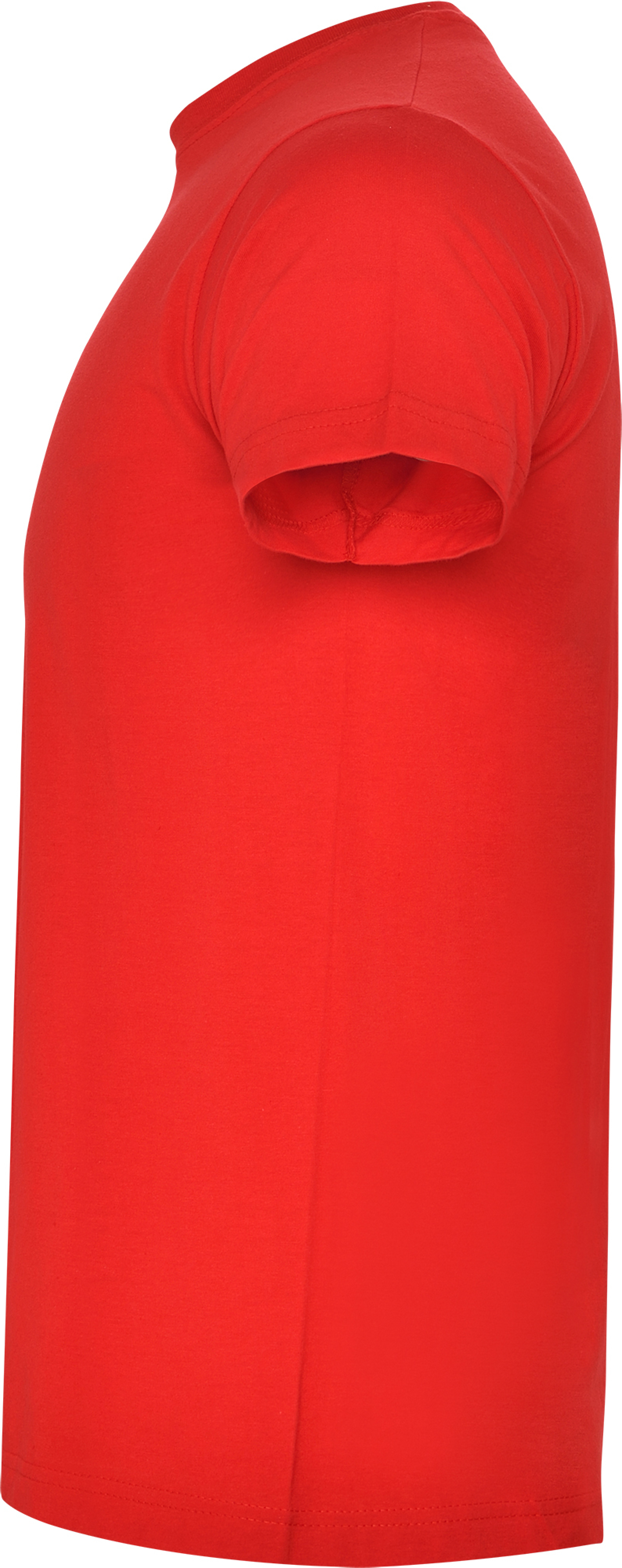 Футболка бавовняна чоловіча Roly Atomic CA6424660 S червона фото3