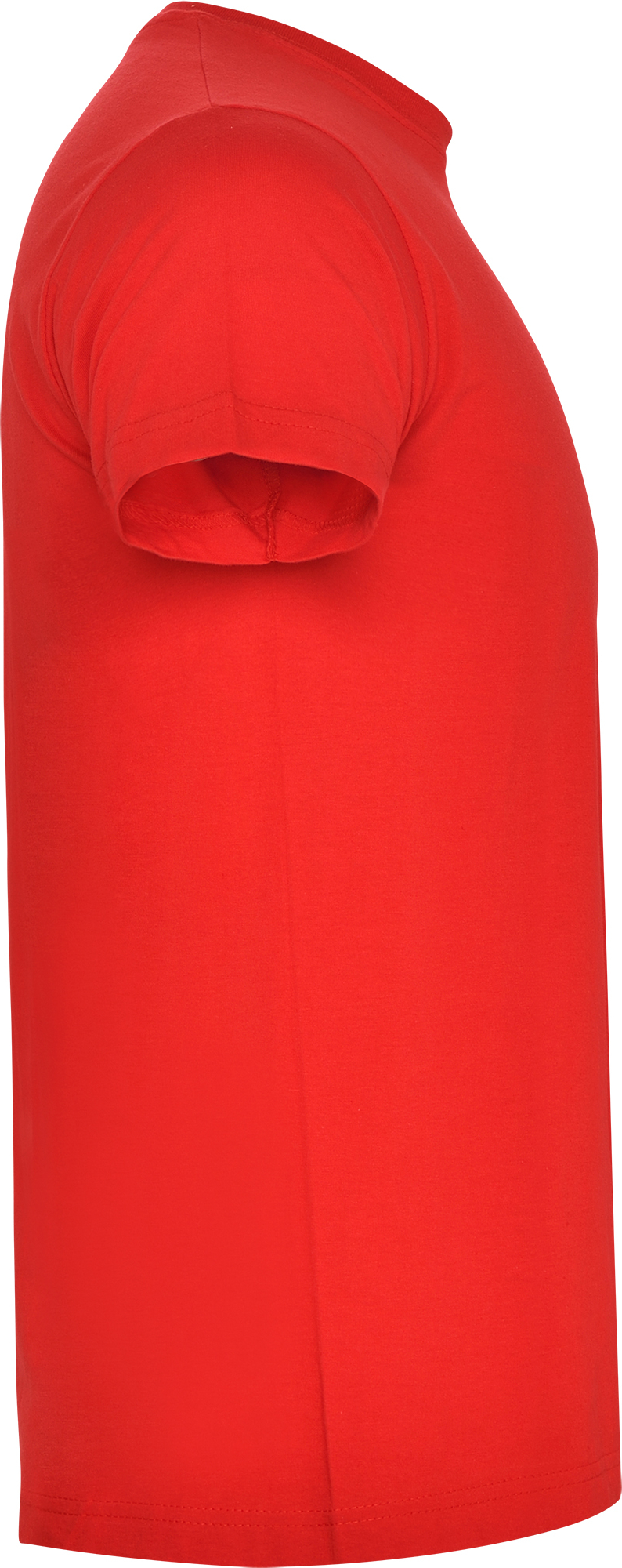 Футболка бавовняна чоловіча Roly Atomic CA6424660 S червона фото4