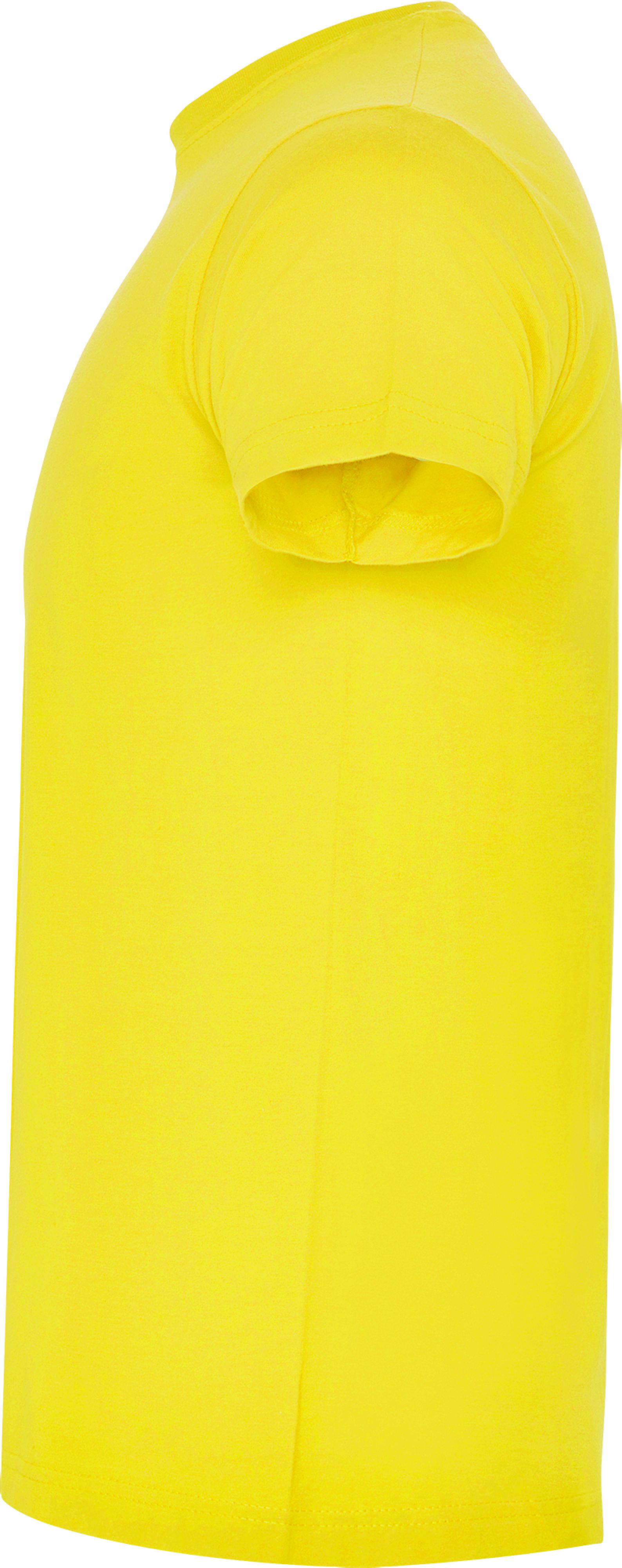 Футболка хлопковая мужская Roly Atomic CA6424003 L желтая фото3