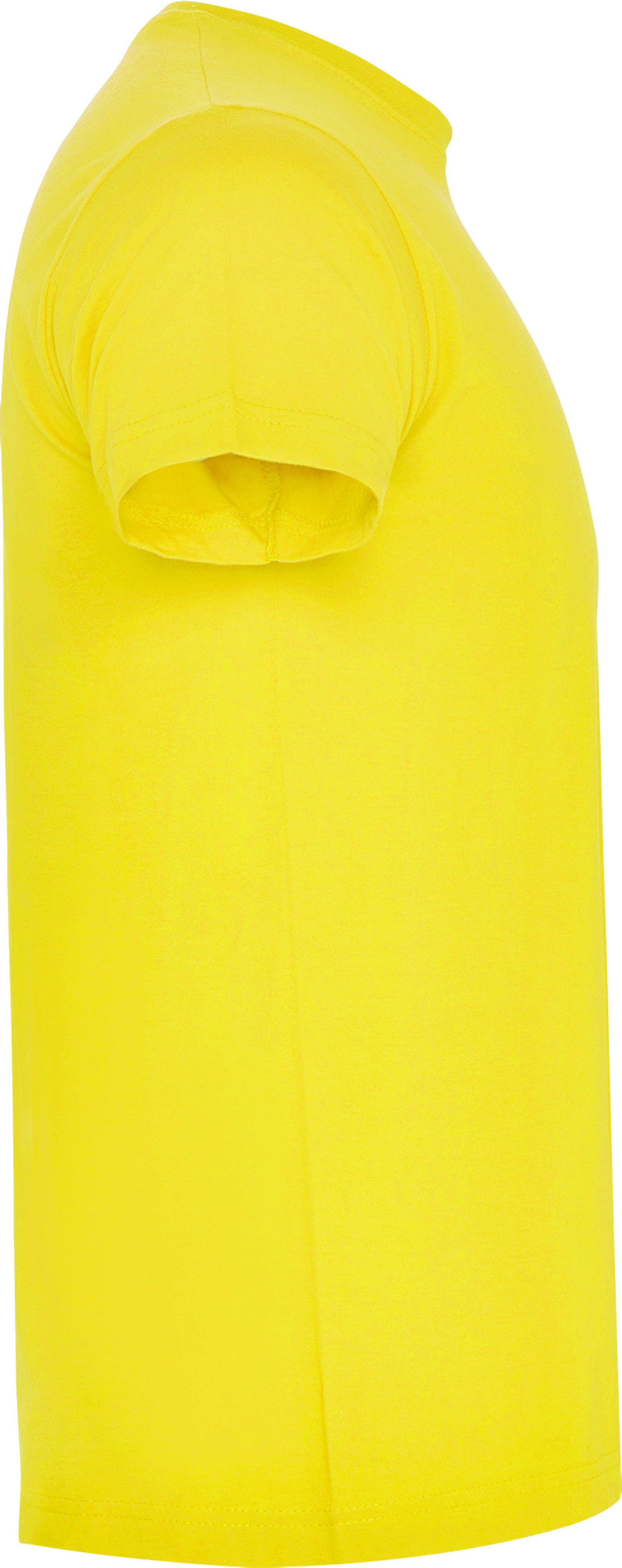 Футболка хлопковая мужская Roly Atomic CA6424003 L желтая фото4