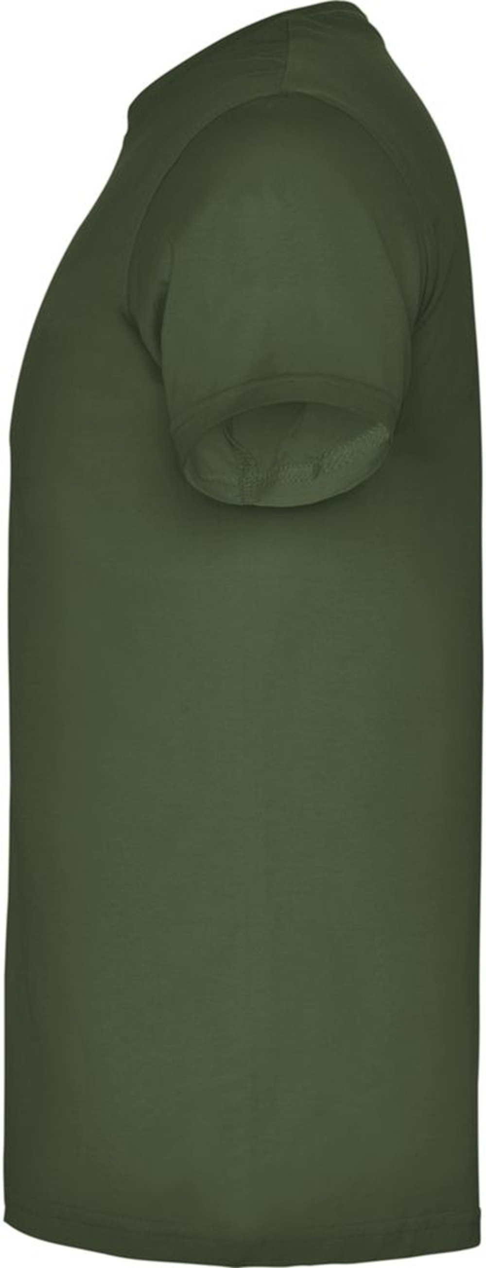 Футболка хлопковая мужская Roly Beagle CA6554115 L оливковая фото4