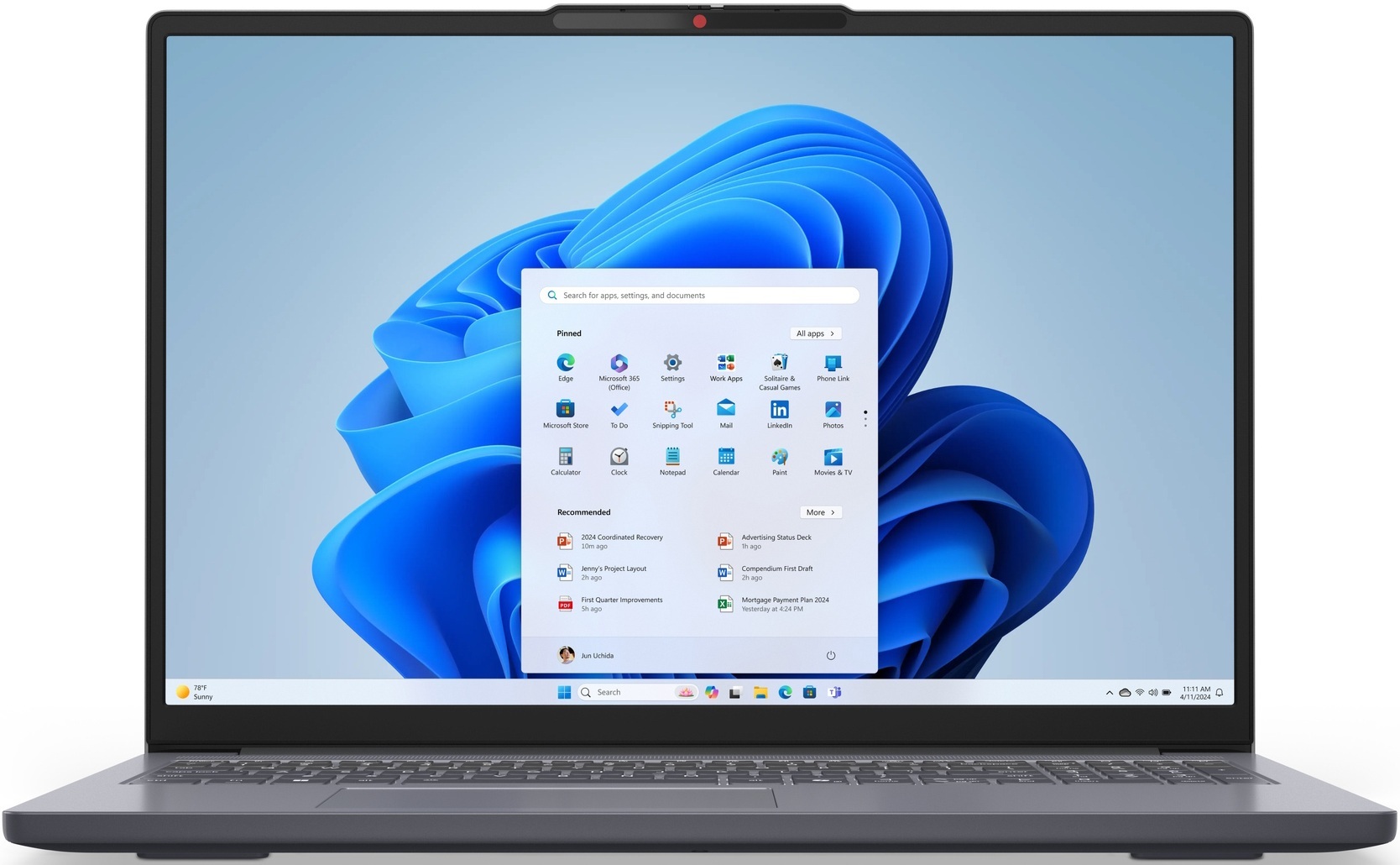 LENOVO IdeaPad Slim 3 16ARP10 Luna Grey (83K800E6RA) фото 4