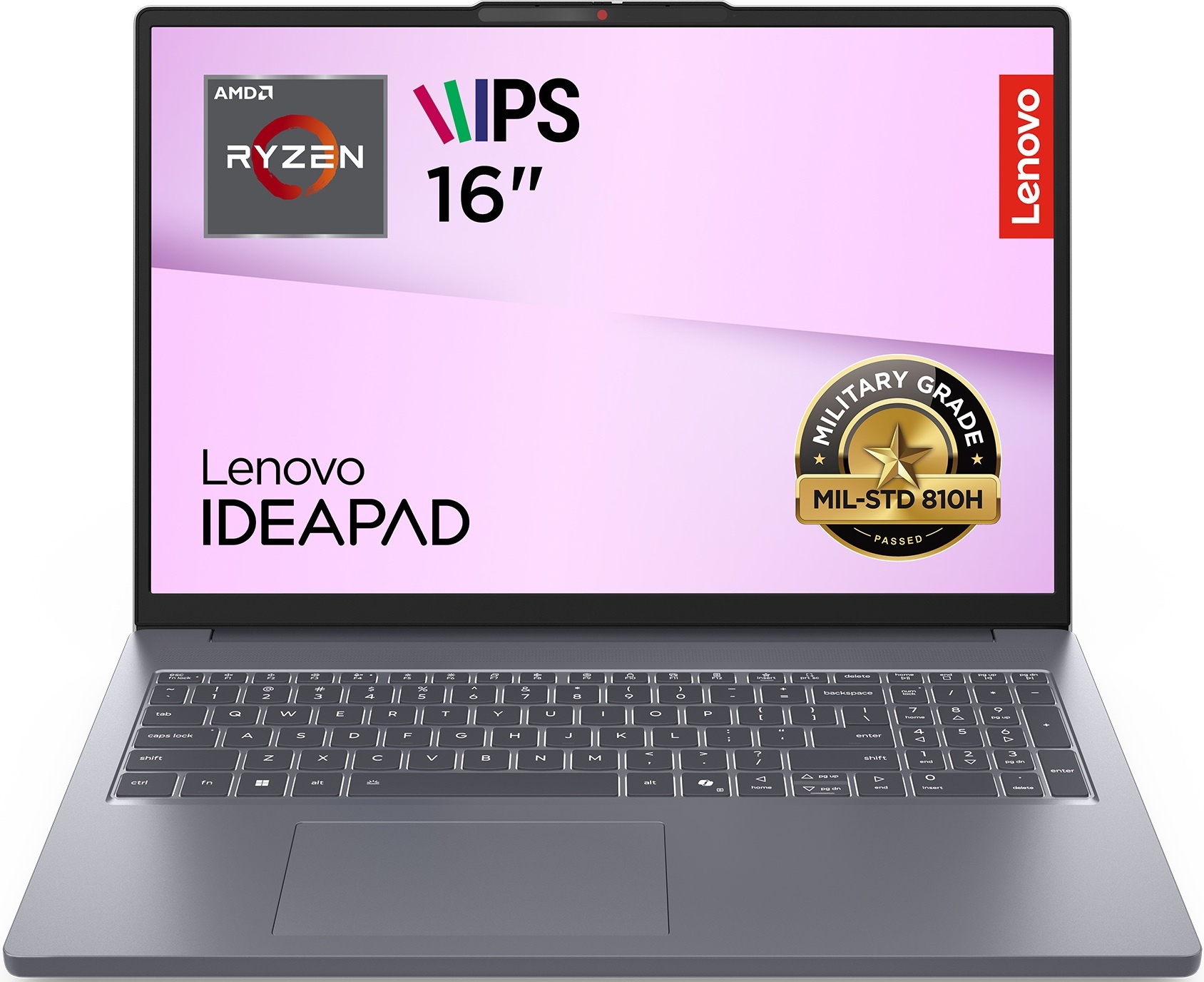 LENOVO IdeaPad Slim 3 16ARP10 Luna Grey (83K800E6RA) фото 2