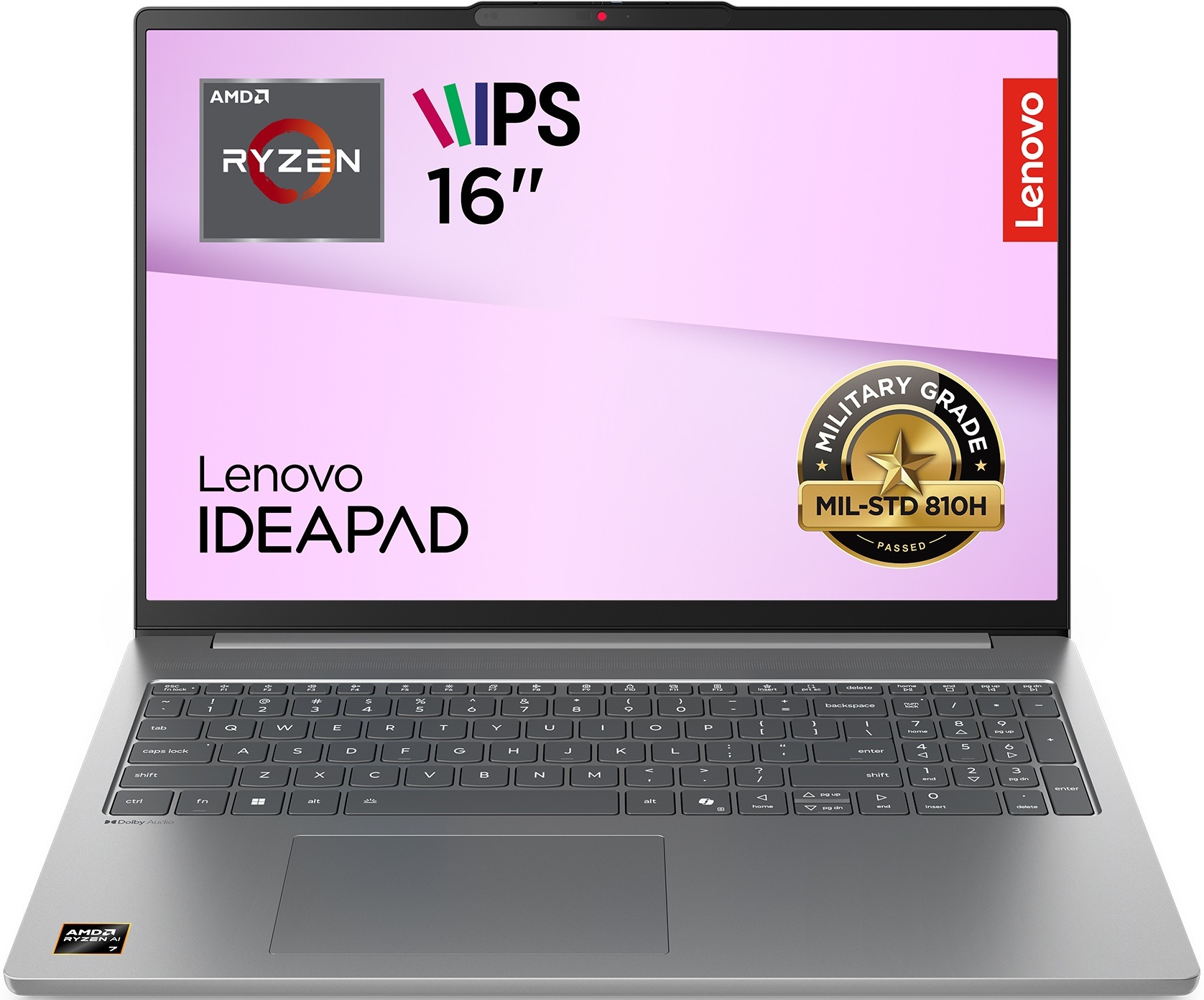 LENOVO IdeaPad Slim 5 16ARP10 Luna Grey (83HU004NRA)фото