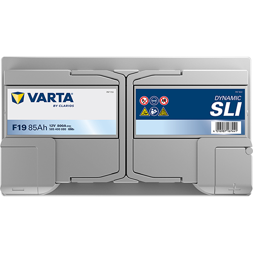 Акумулятор Varta Dynamic SLI 12В 85Аг 800А R+ (585400080)фото