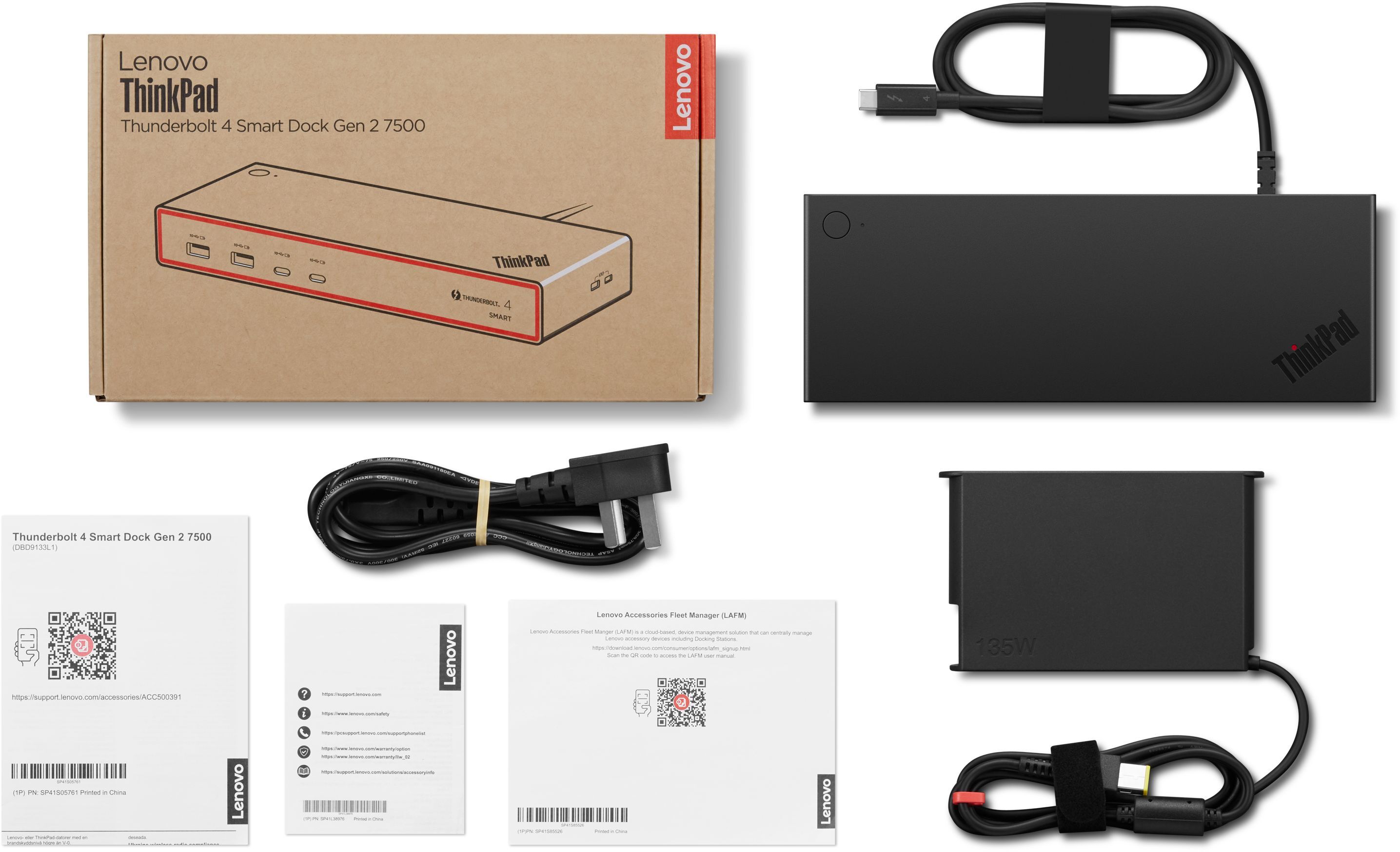 Док-станція Lenovo ThinkPad Thunderbolt 4 Smart Dock Gen2 7500 (40BE0135EU)фото12
