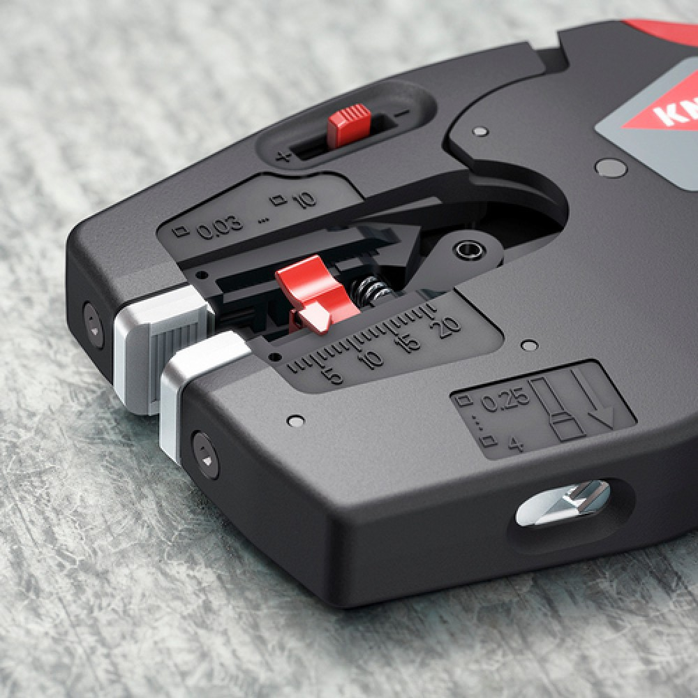 Съемник изоляции KNIPEX MultiStrip, 0.03-10мм2, 195мм (12-72-190) фото6