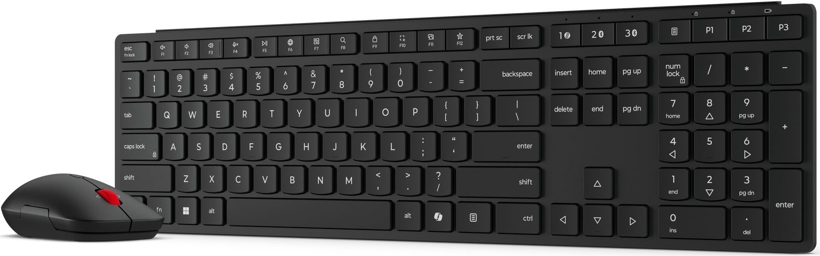 Комплект Lenovo Wireless Multi-Mode Pro Combo Keyboard and Mouse 6000 (4X31S04811) фото3