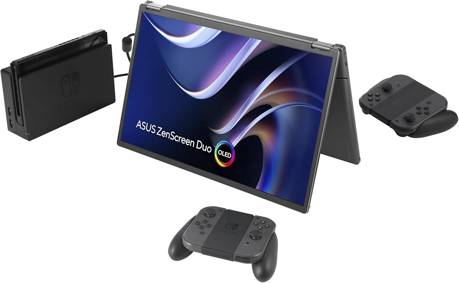 Монитор 14" ASUS ZenScreen DUO MQ149CD OLED (90LM0AKV-B01N70) фото 