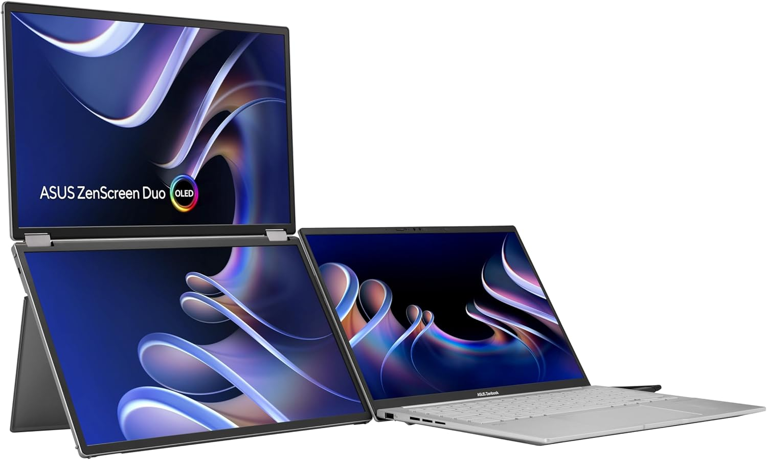 Монитор 14" ASUS ZenScreen DUO MQ149CD OLED (90LM0AKV-B01N70) фото 