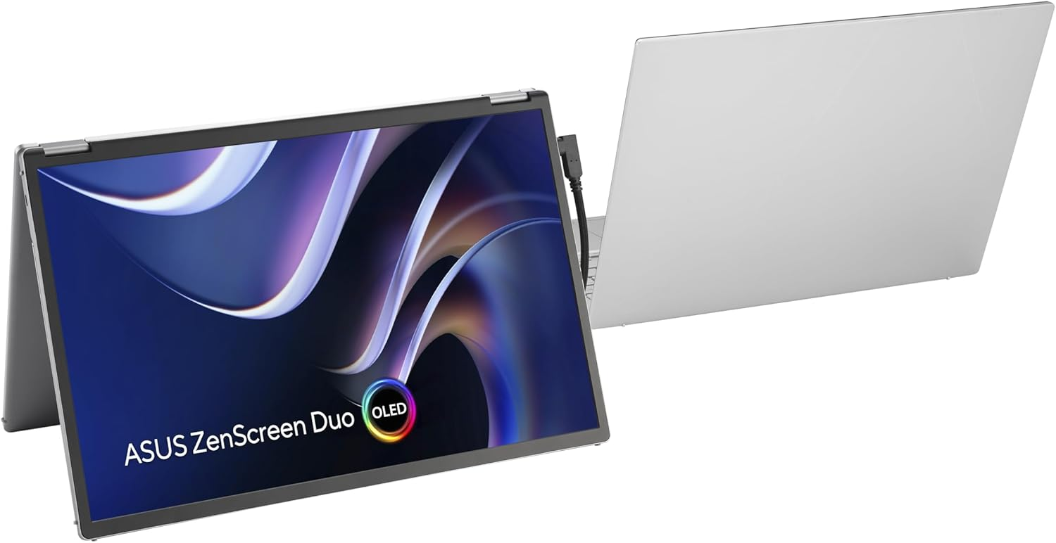 Монитор 14" ASUS ZenScreen DUO MQ149CD OLED (90LM0AKV-B01N70) фото 