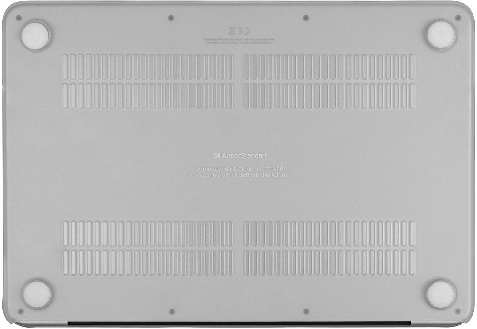 Накладка ArmorStandart Matte для MacBook Neo 13 A18 Pro (2026) Clear (ARM91117) фото2