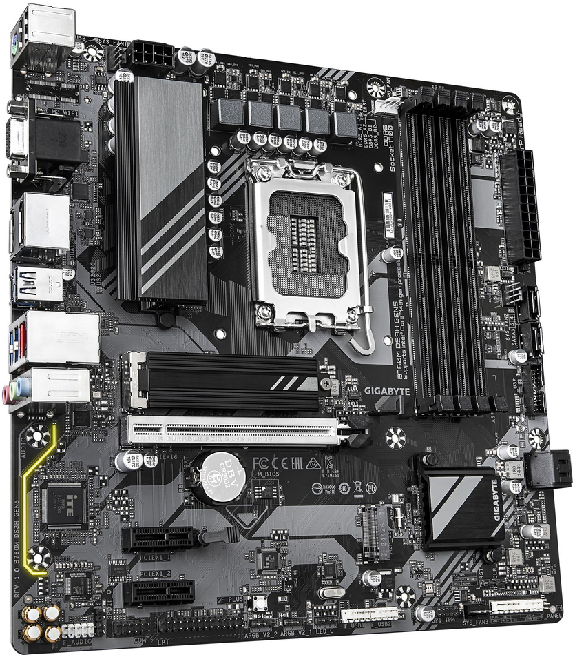Материнская плата GIGABYTE B760M DS3H GEN5 (B760M DS3H GEN5) фото3