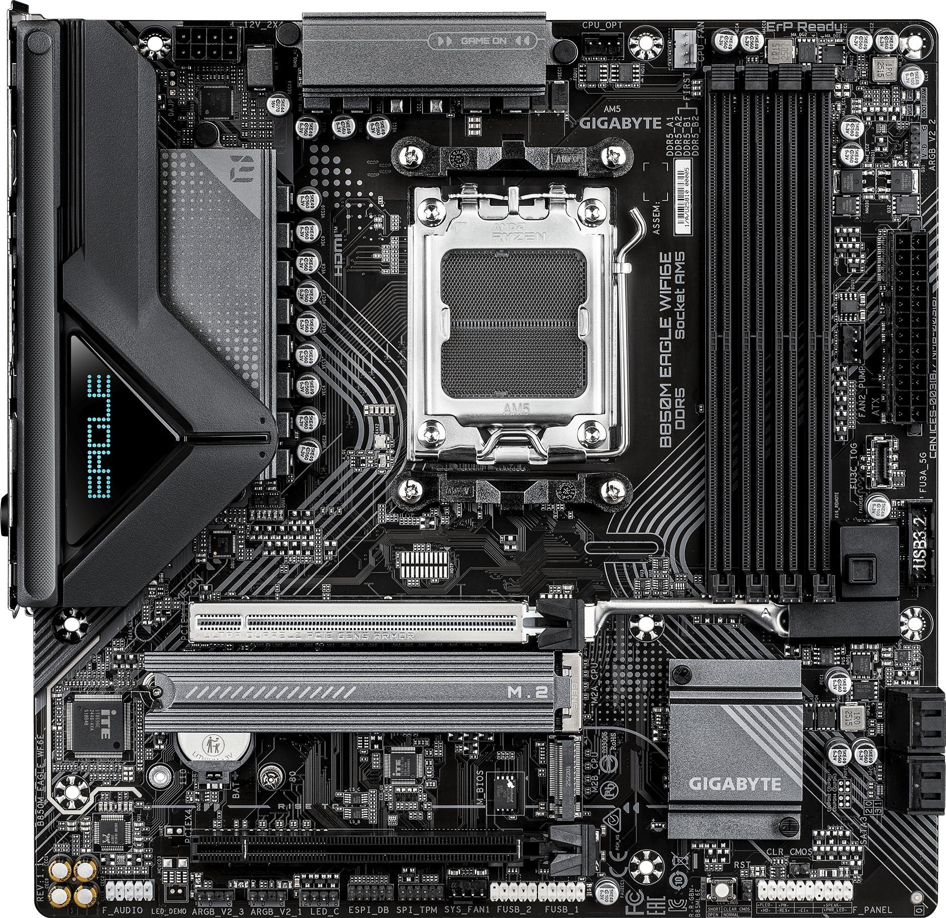 Материнська плата GIGABYTE B850M EAGLE WF6E (B850M EAGLE WF6E) фото2