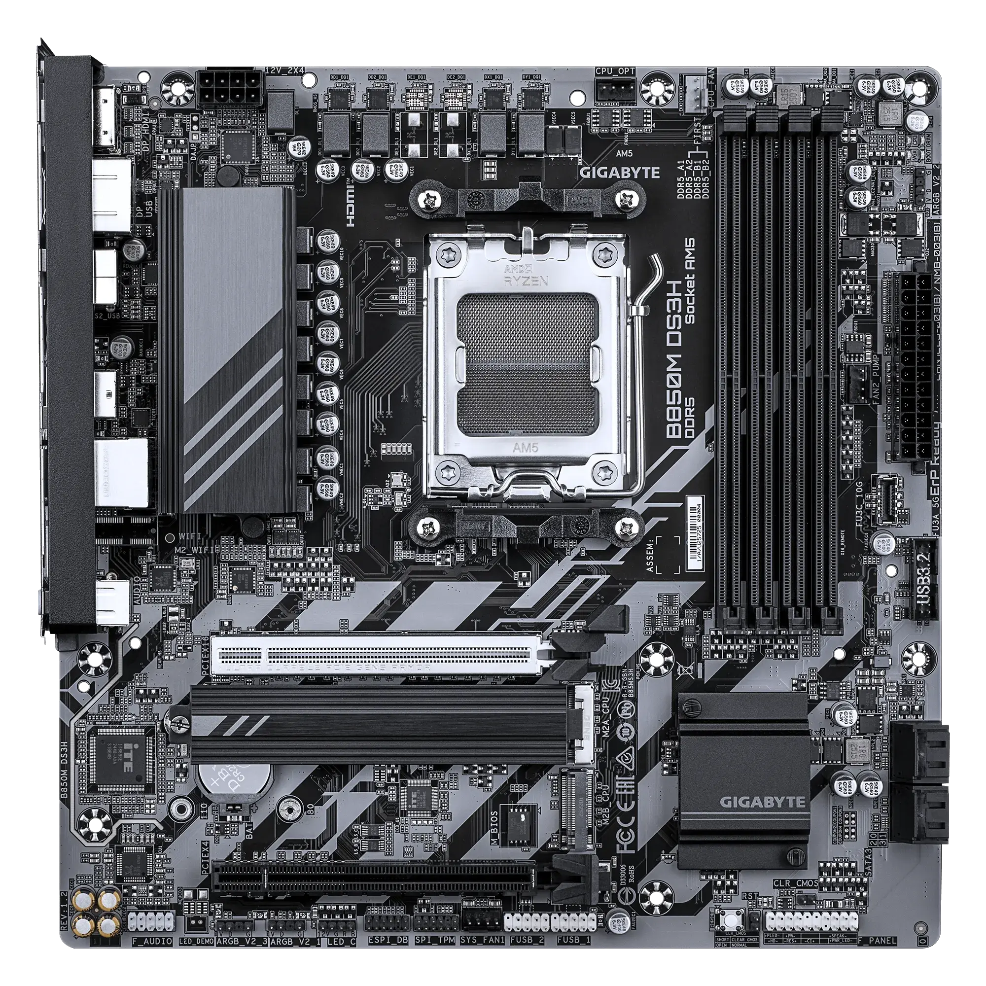 Материнська плата GIGABYTE B850M DS3H 1.2 ( B850M DS3H 1.2)фото3