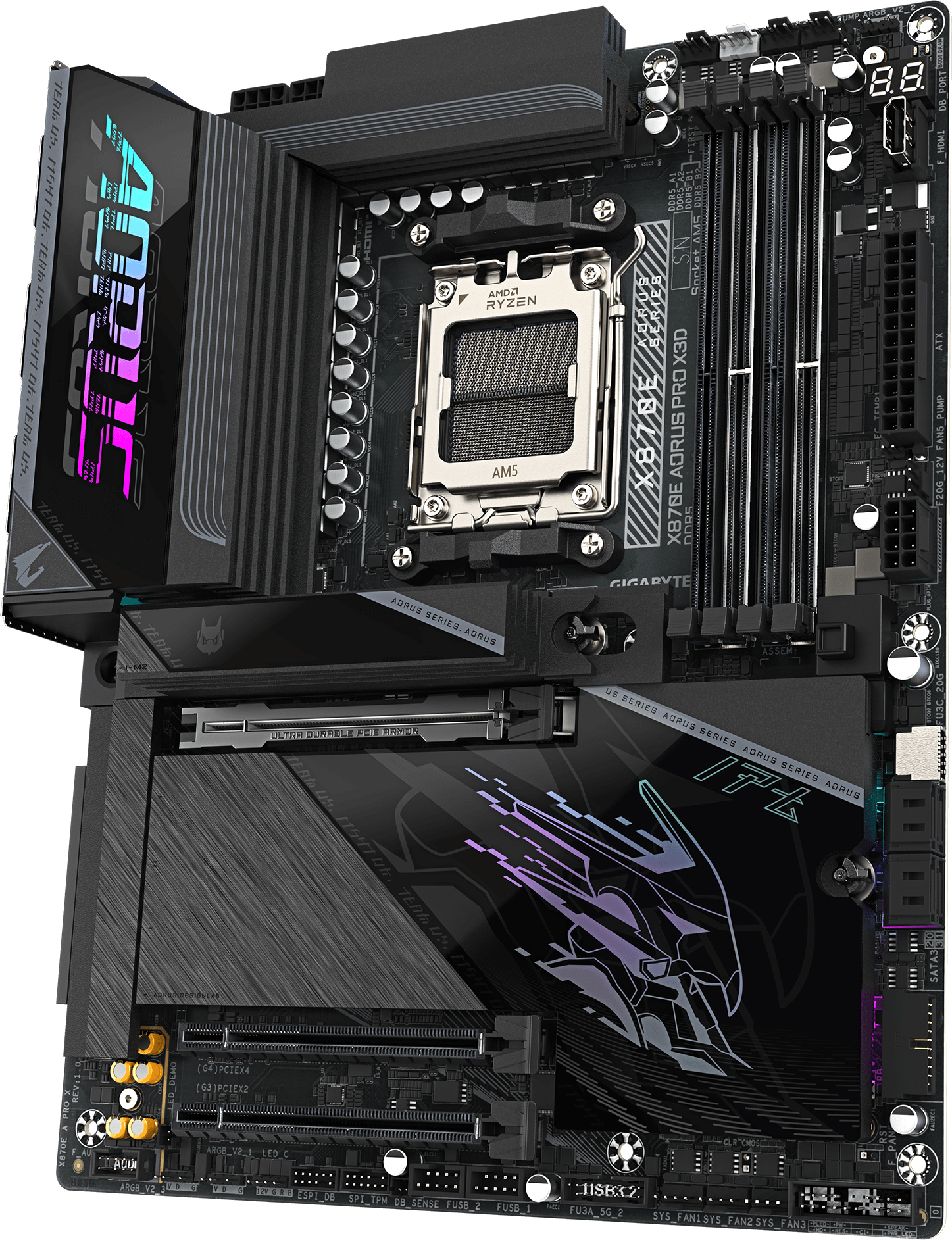 Материнская плата GIGABYTE X870E AORUS PRO X3D (X870E A PRO X) фото 4