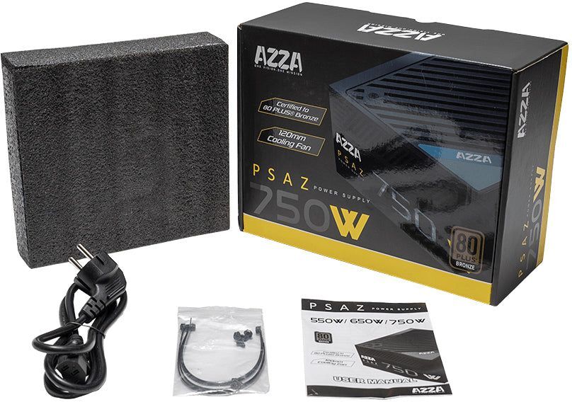 Блок живлення AZZA 750W PSAZ-750W (PSAZ-750W)фото4