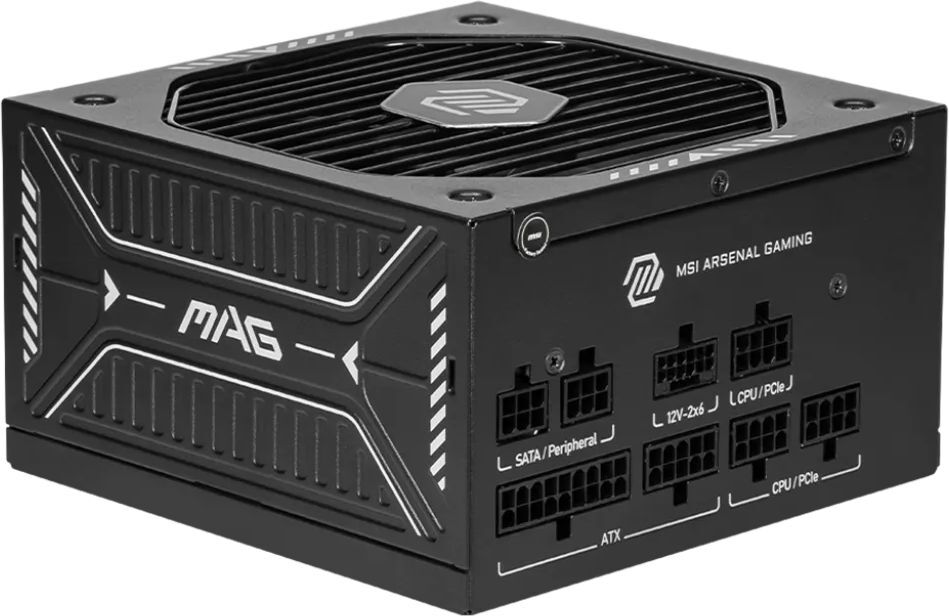 Блок питания MSI 650W MAG A650GLS PCIE5 (MAG A650GLS PCIE5) фото