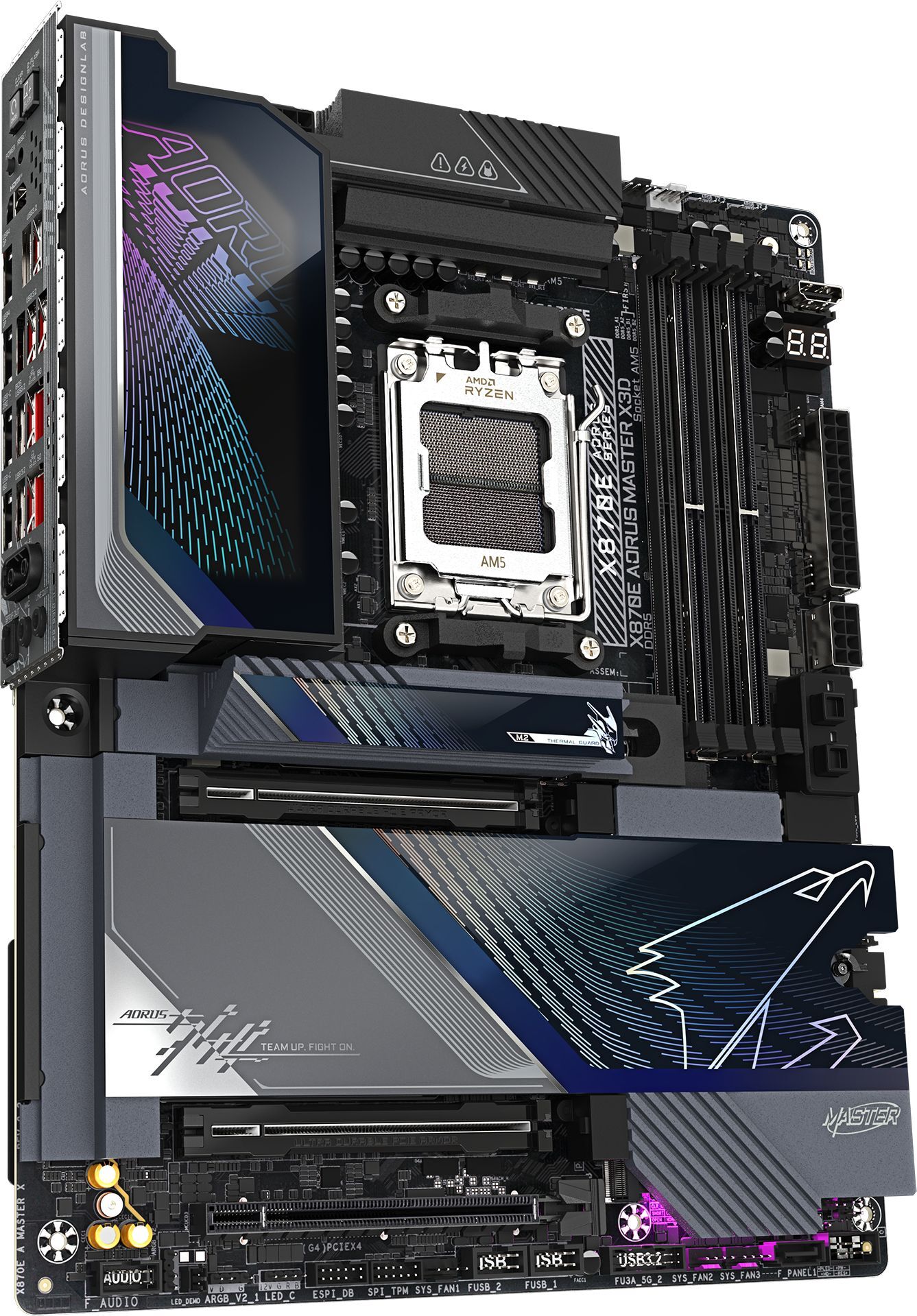 Материнская плата GIGABYTE X870E AORUS MASTER X3D (X870E A MASTER X) фото 3
