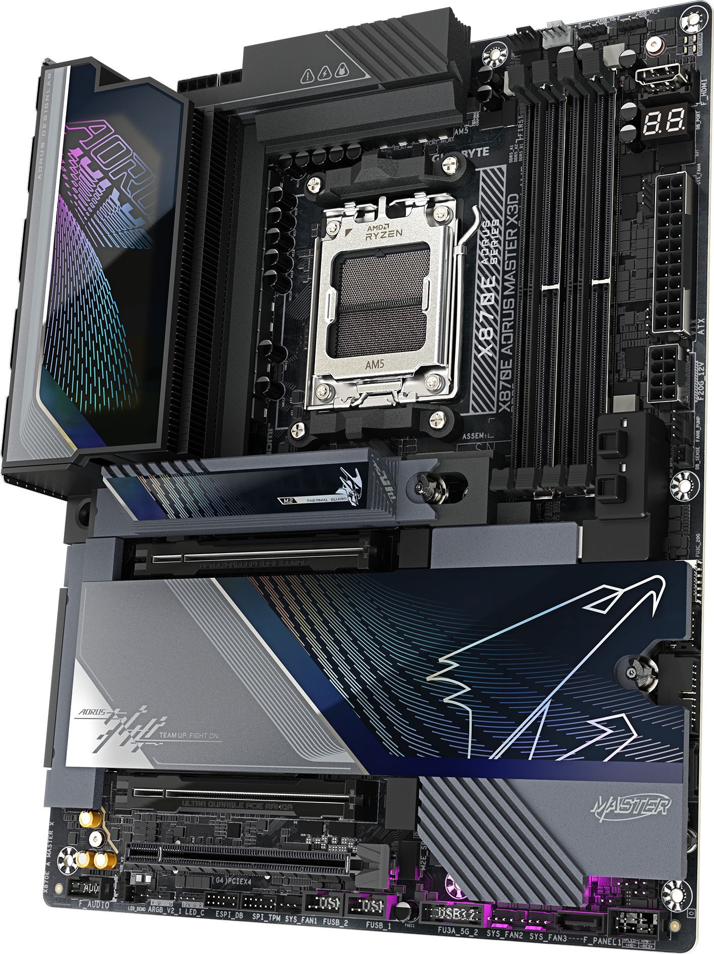 Материнская плата GIGABYTE X870E AORUS MASTER X3D (X870E A MASTER X) фото 4