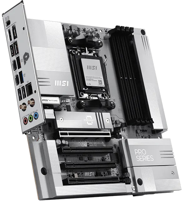 Материнская плата MSI PRO B850M-A WIFI PZ (PRO B850M-A WIFI PZ) фото 