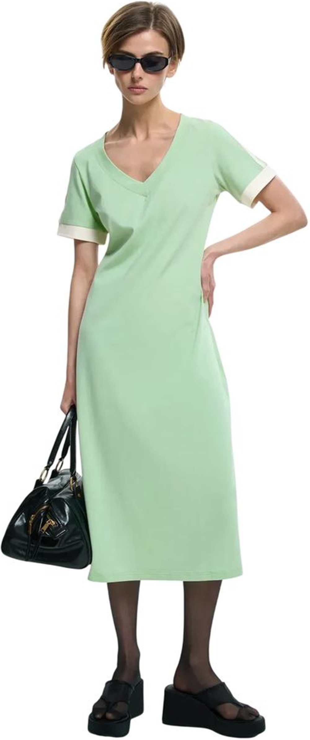 Сукня Roza 250732 XL бірюзовафото3