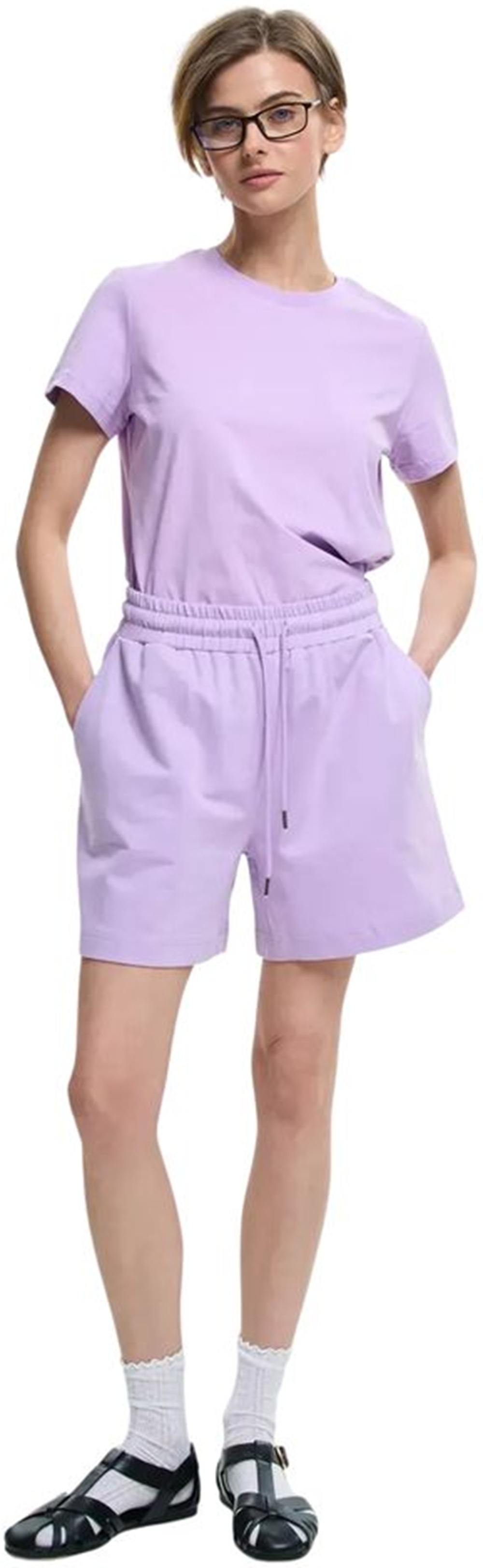 Спортивные шорты Roza 250735 M фиолетовые фото 