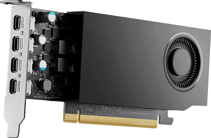 Видеокарта PNY PRO PCIE8 RTX A400 4GB 64B (VCNRTXA400-SB) фото 2