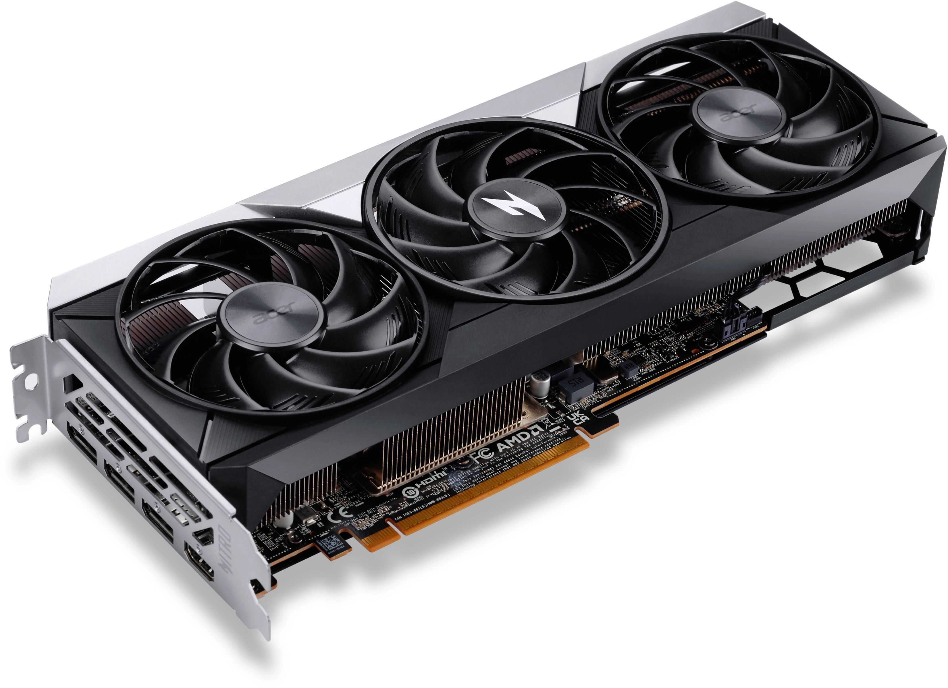 Відеокарта ACER PCI-Ex Radeon RX 9070 XT Nitro OC 16GB GDDR6 (DP.Z4DWW.P01)фото