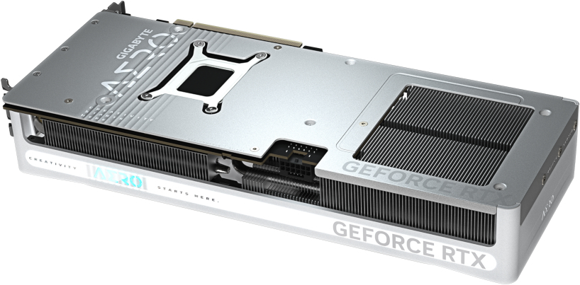 Видеокарта GIGABYTE PCIE16 RTX5080 16GB GDDR7 (GV-N5080AERO OC-16GD) фото5