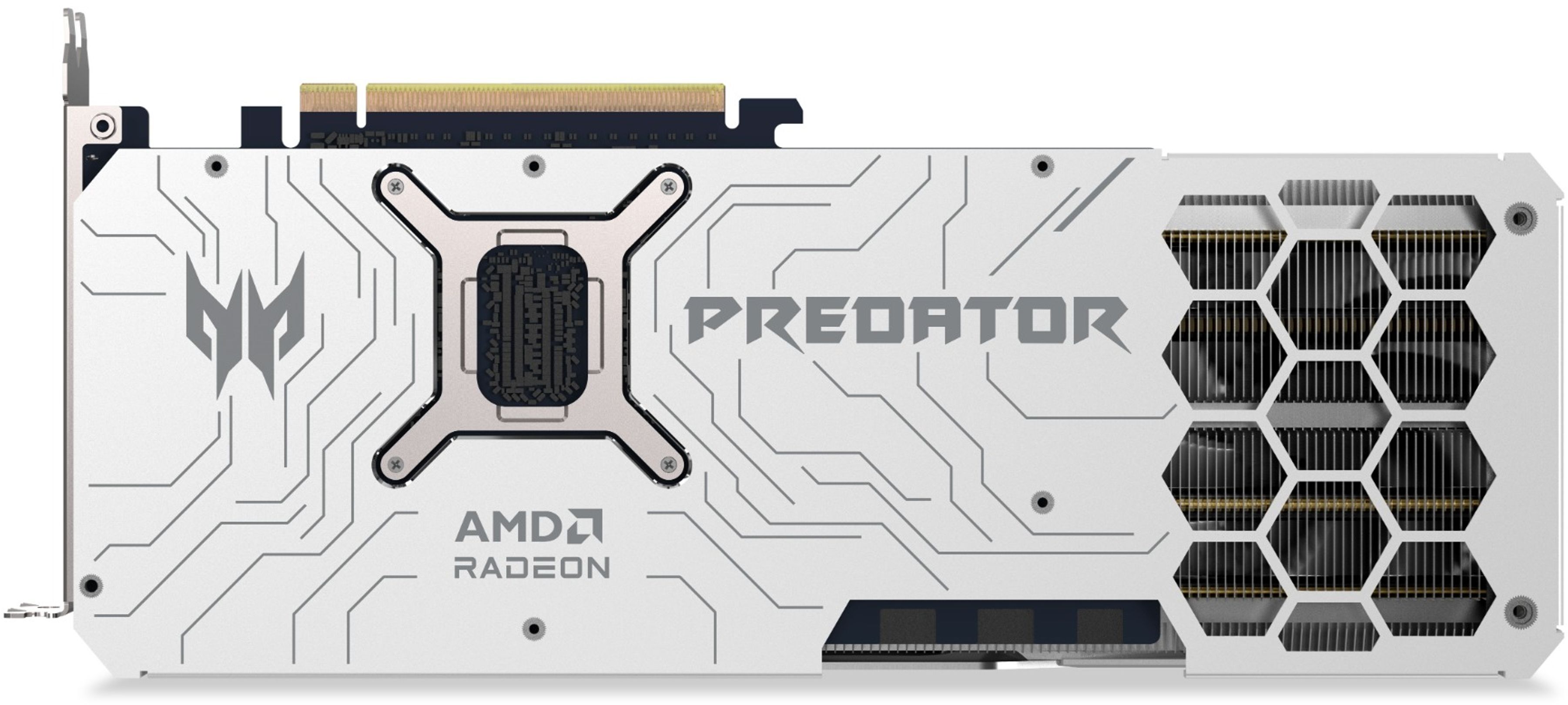 Видеокарта ACER PCI-Ex Radeon RX 9070 XT Predator 16GB GDDR6 White (DP.Z4FWW.P02) фото 