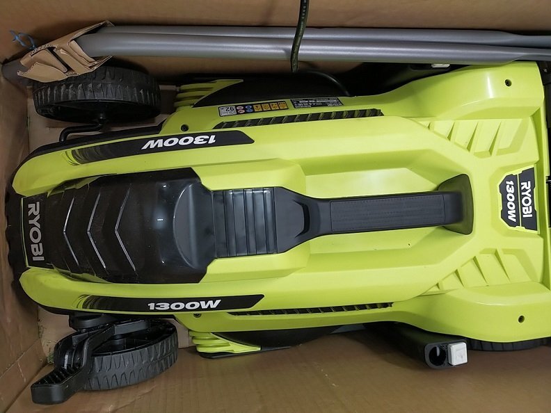 Газонокосилка электрическая Ryobi RLM13E33S 1300Вт 35л фото 