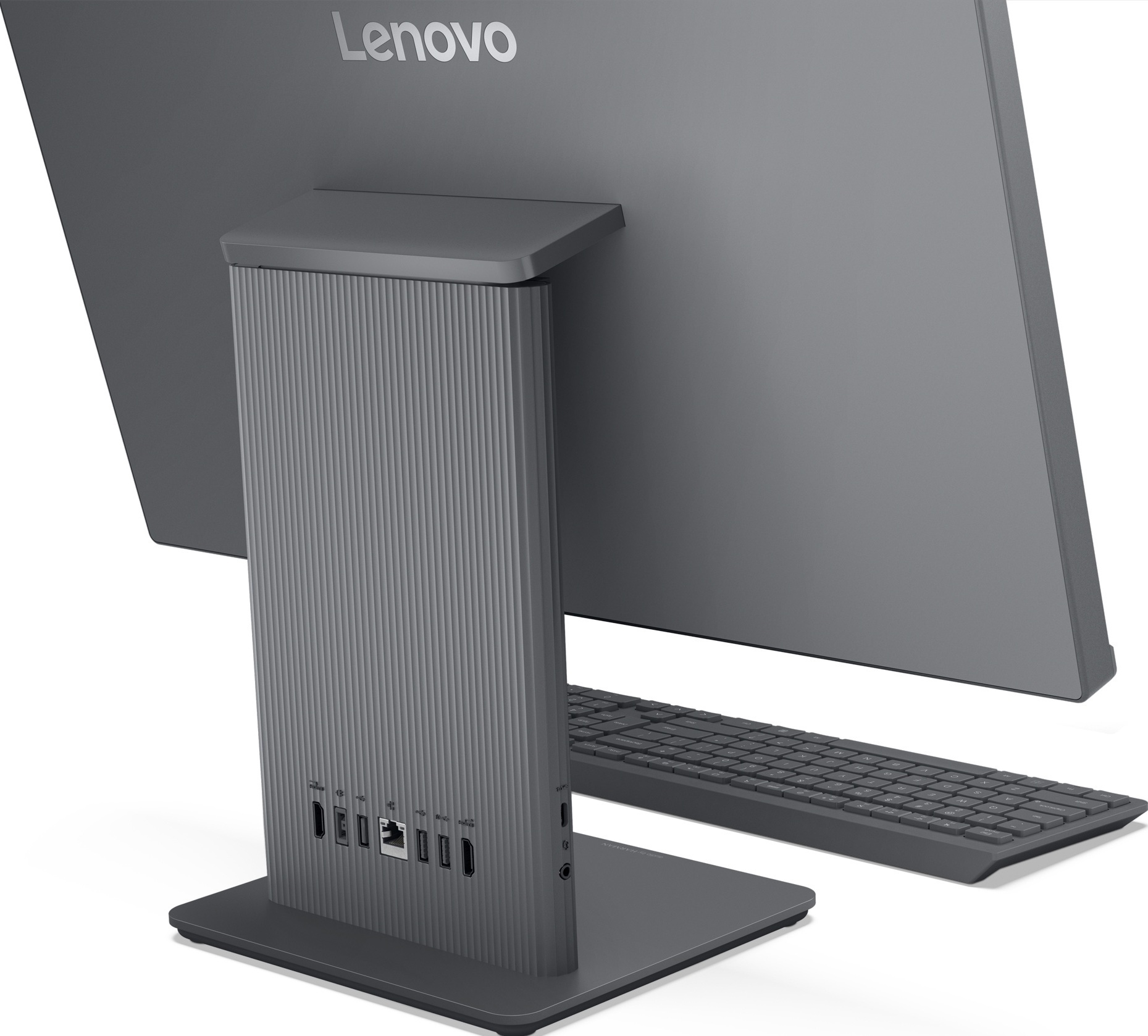 Моноблок 23.8" LENOVO IdeaCentre 24IRH9 Luna Grey (F0HN00Y8UO) фото 9