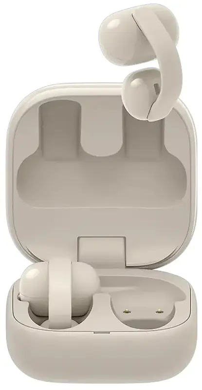 Наушники TWS Sony LinkBuds Clip BT 5.3, IPX4, SBC, AAC, Mic Бежевый (WFLC900C.E) фото 9