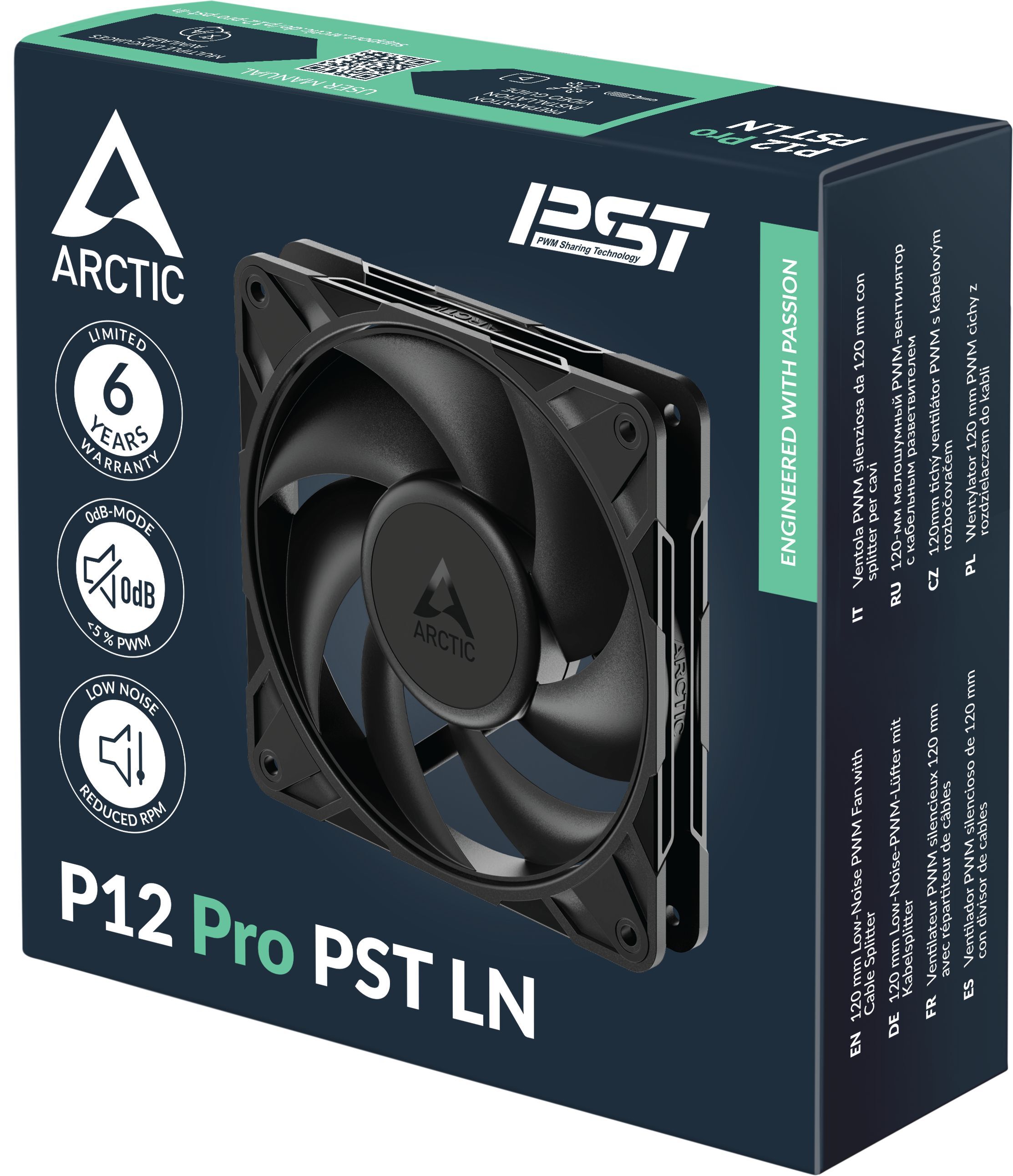 Корпусний вентилятор ARCTIC P12 PRO PST (ACFAN00343A)фото