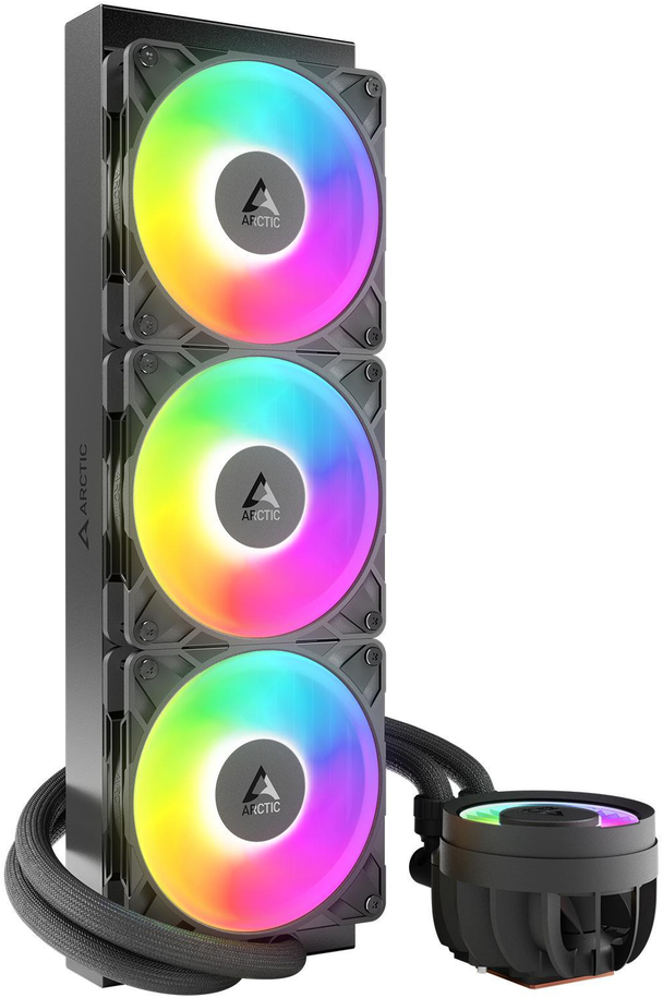 Система рідинного охолодження ARCTIC Liquid Freezer III Pro 360 A-RGB, SI ( ACFRE00169A) фото2