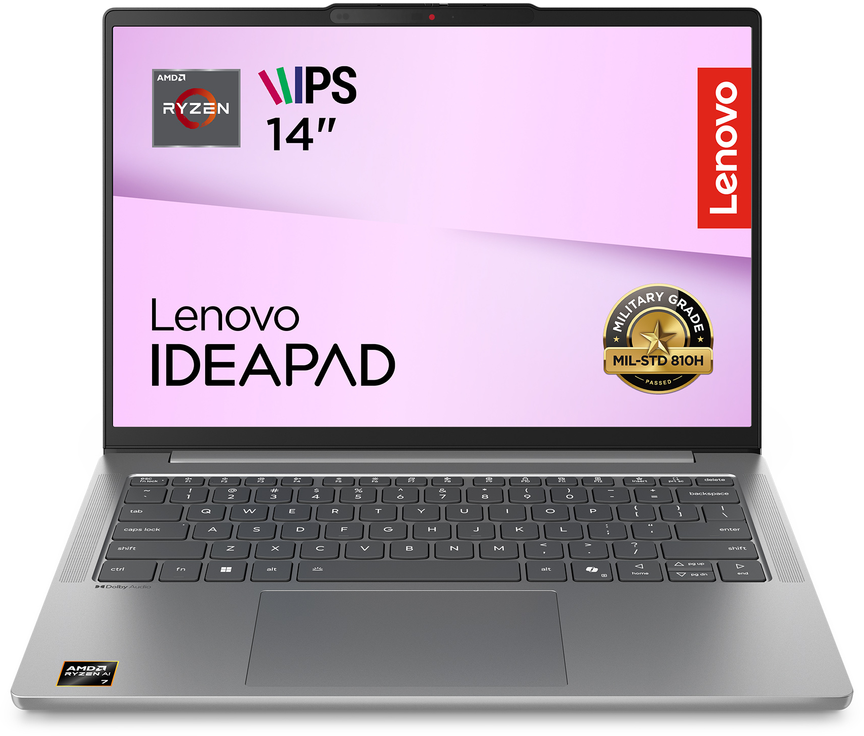 LENOVO IdeaPad Slim 5 14ARP10 Luna Grey (83HT003URA)фото2