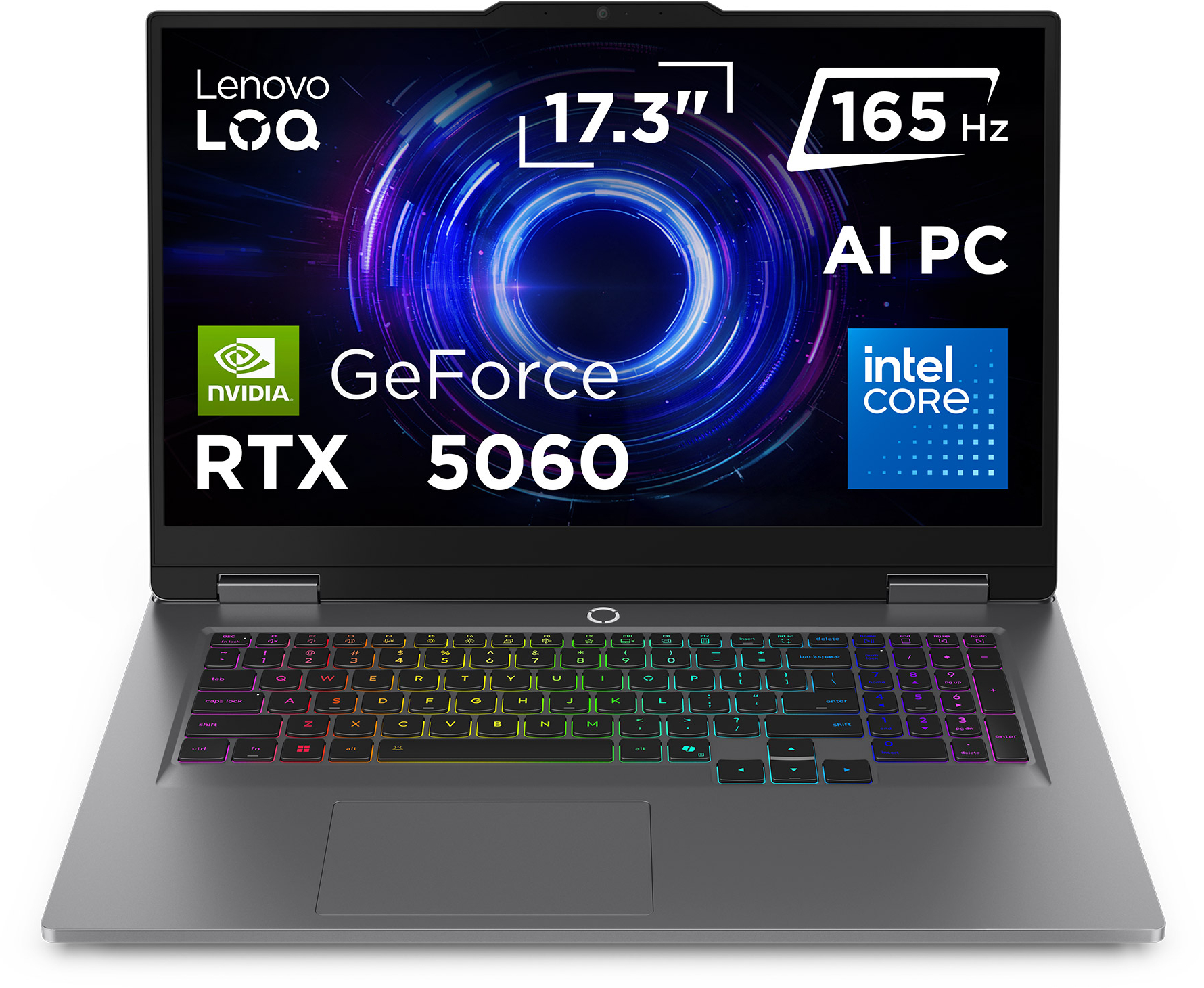 LENOVO LOQ 17IRX10 Luna Grey (83JH00D2RA)фото