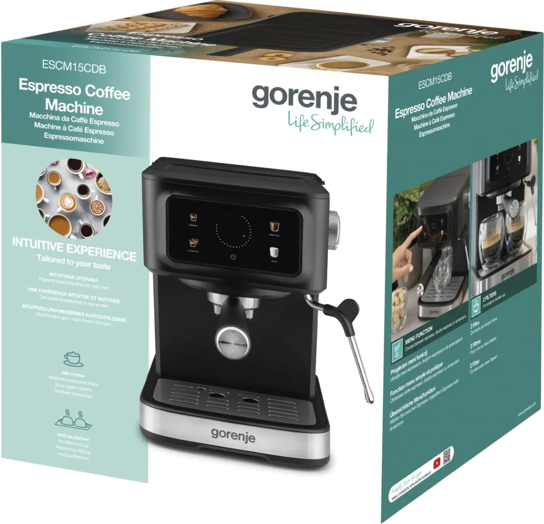 Кофеварка Gorenje ESCM15CDB фото 