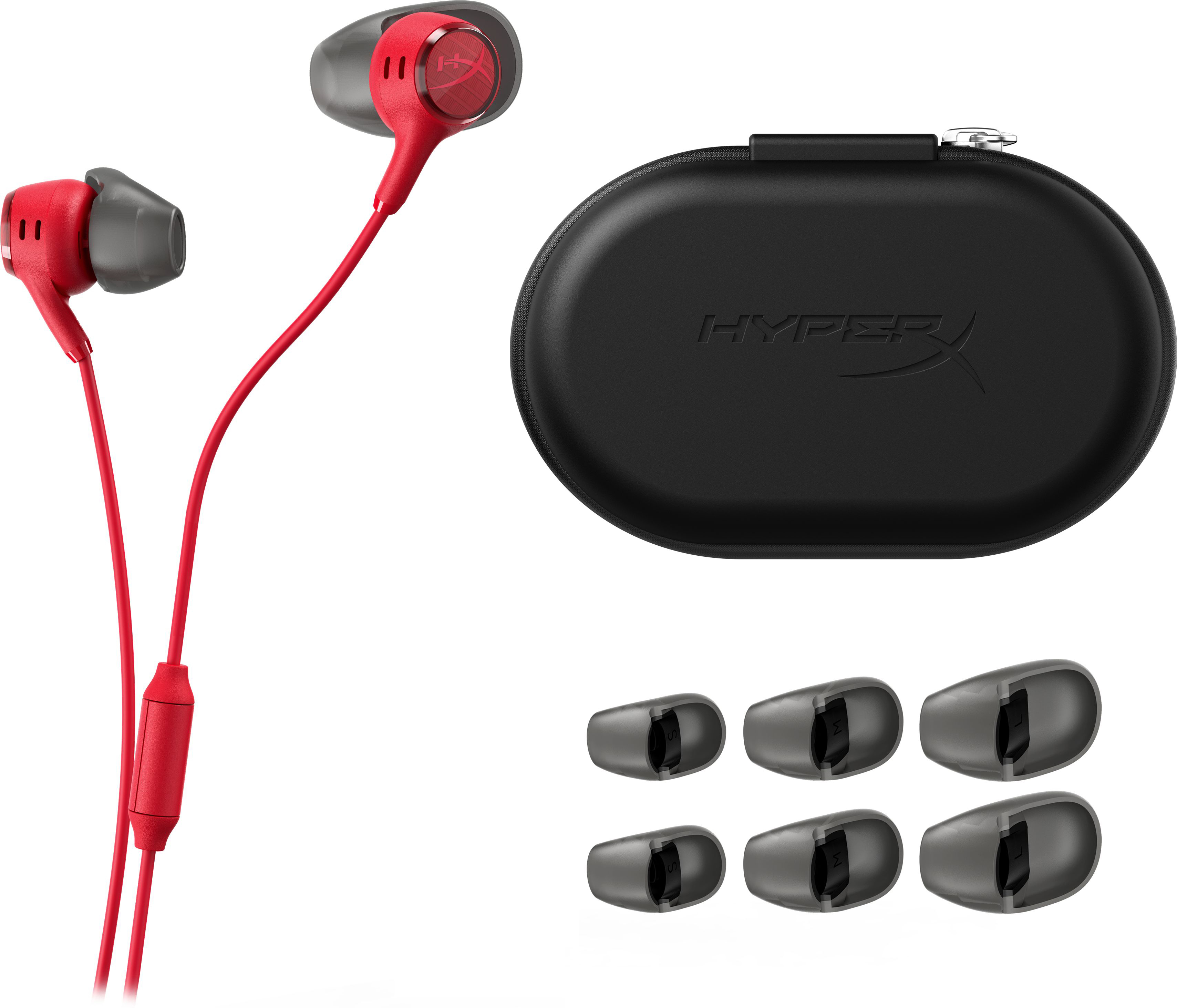 Игровая гарнитура HyperX Cloud Earbuds III Red (BN7S0AA) фото 