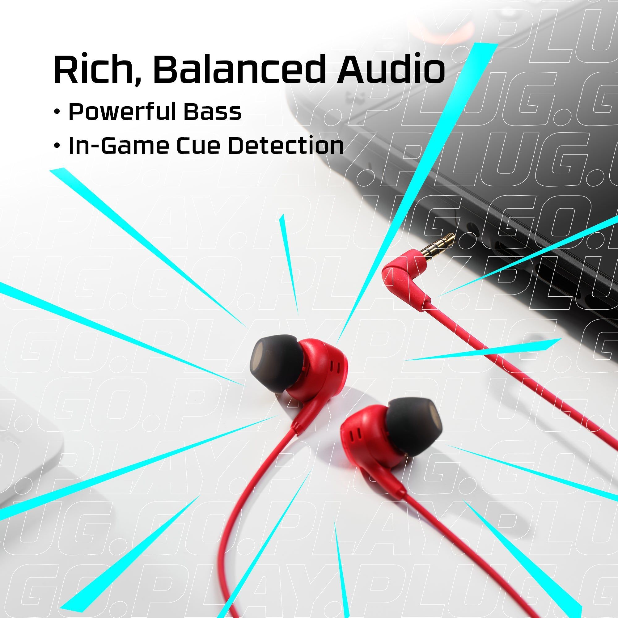 Игровая гарнитура HyperX Cloud Earbuds III Red (BN7S0AA) фото 