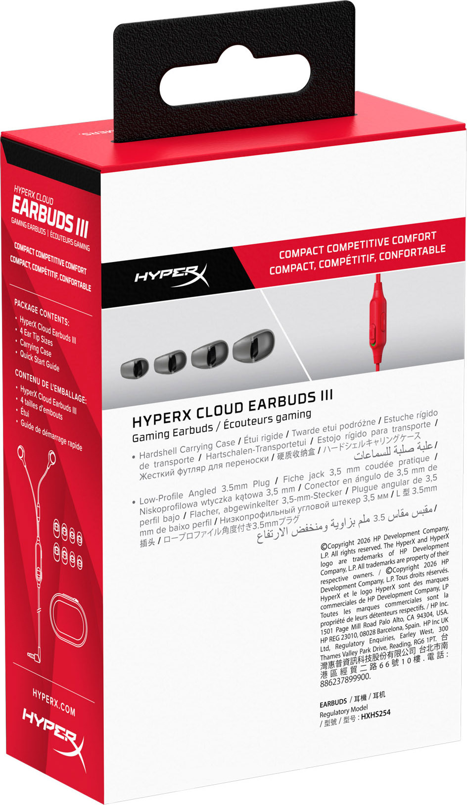 Ігрова гарнітура HyperX Cloud Earbuds III Wired Red (BN7S0AA) фото8