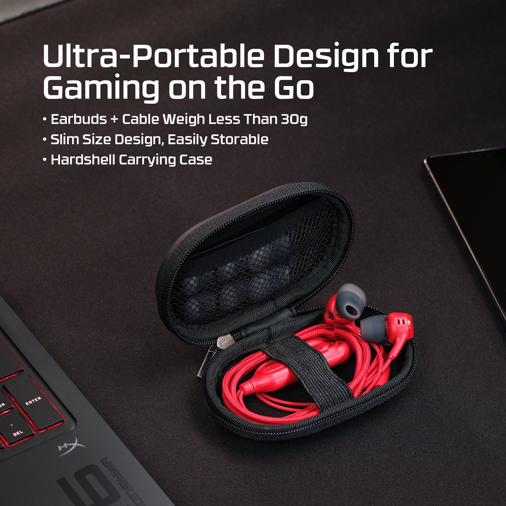 Игровая гарнитура HyperX Cloud Earbuds III S USB-C Black (BN7S1AA) фото 
