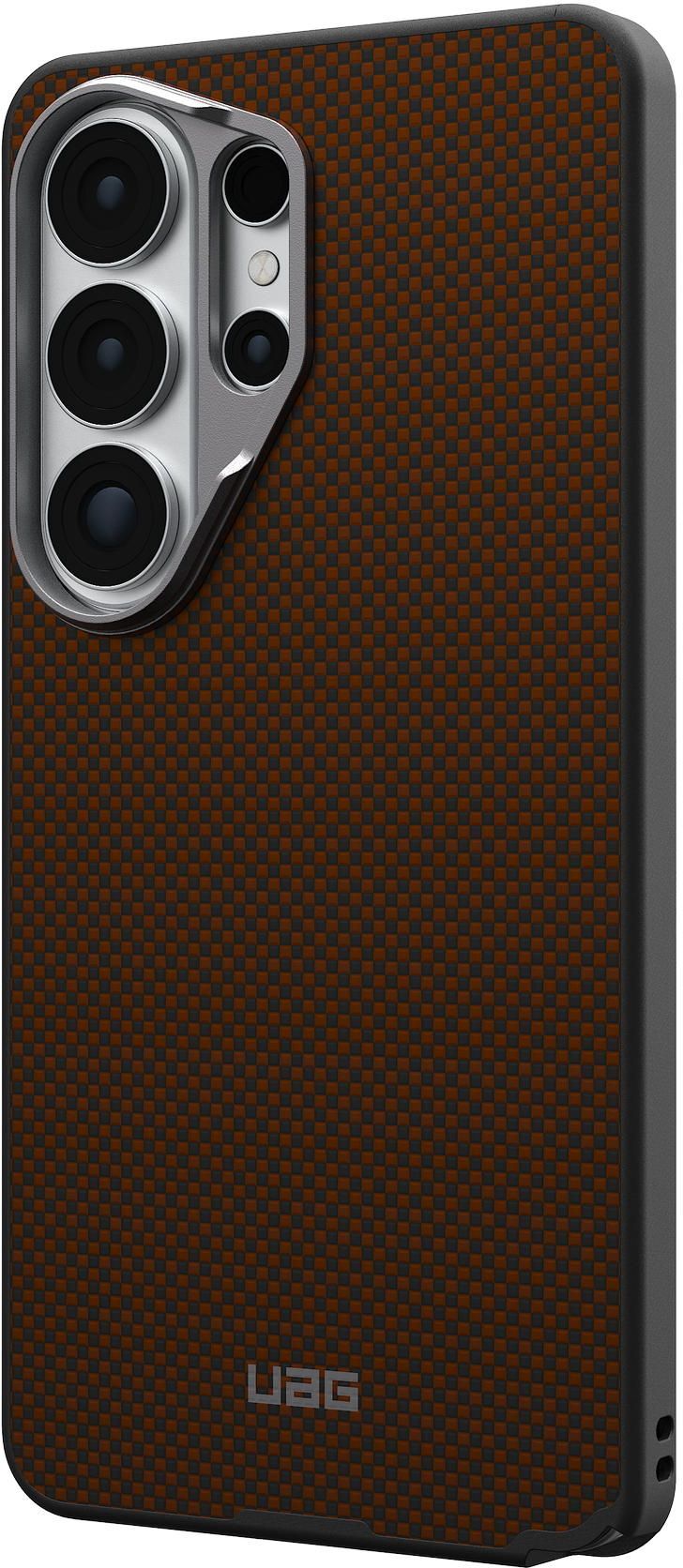 Чехол UAG для Samsung Galaxy S26 Ultra, Fibr Armr Solar Flare/Charcoal (214545119732) фото 3