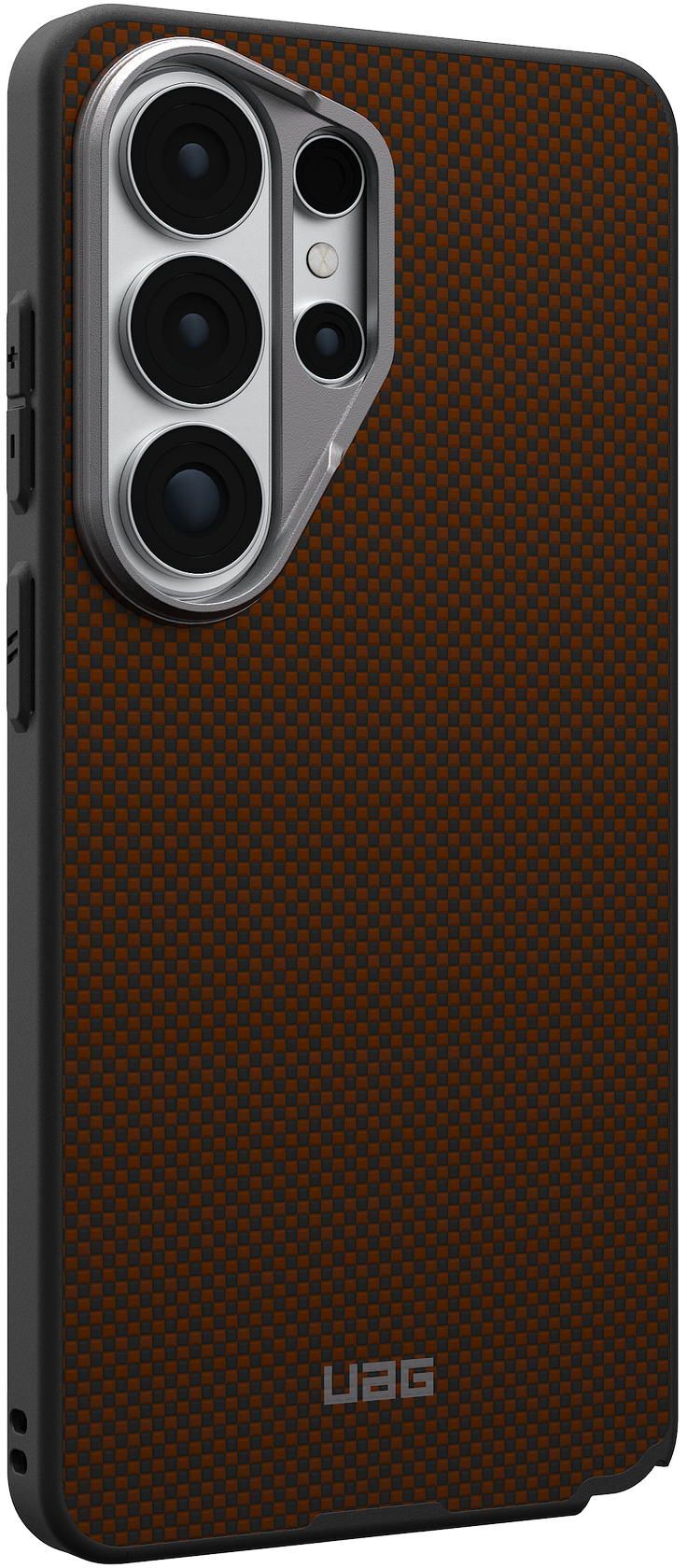 Чехол UAG для Samsung Galaxy S26 Ultra, Fibr Armr Solar Flare/Charcoal (214545119732) фото 2