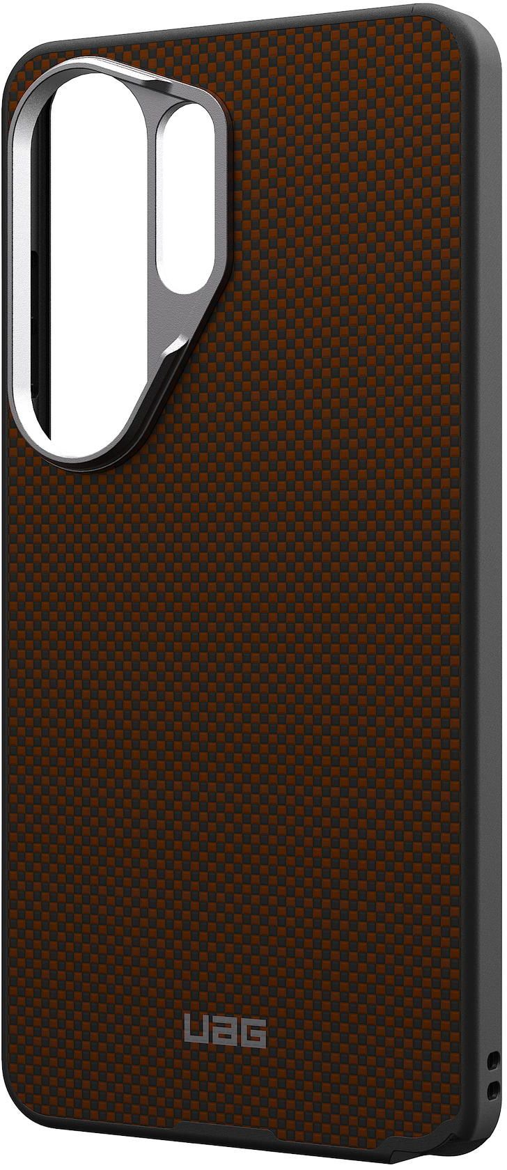 Чехол UAG для Samsung Galaxy S26 Ultra, Fibr Armr Solar Flare/Charcoal (214545119732) фото 13