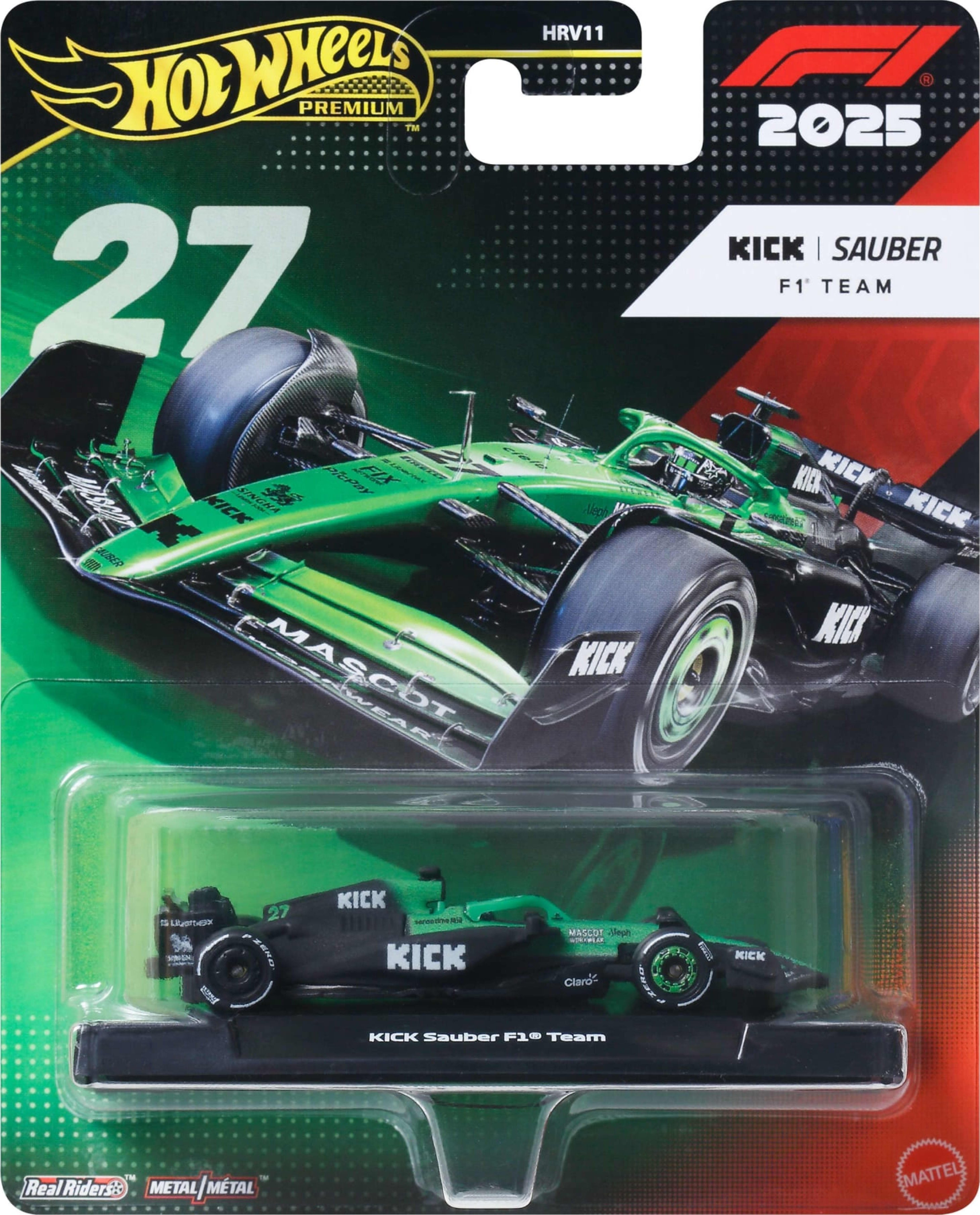 Колекційний болід Sauber Nico Hulkenberg #27 Formula 1 Hot Wheels (JKD84) фото6