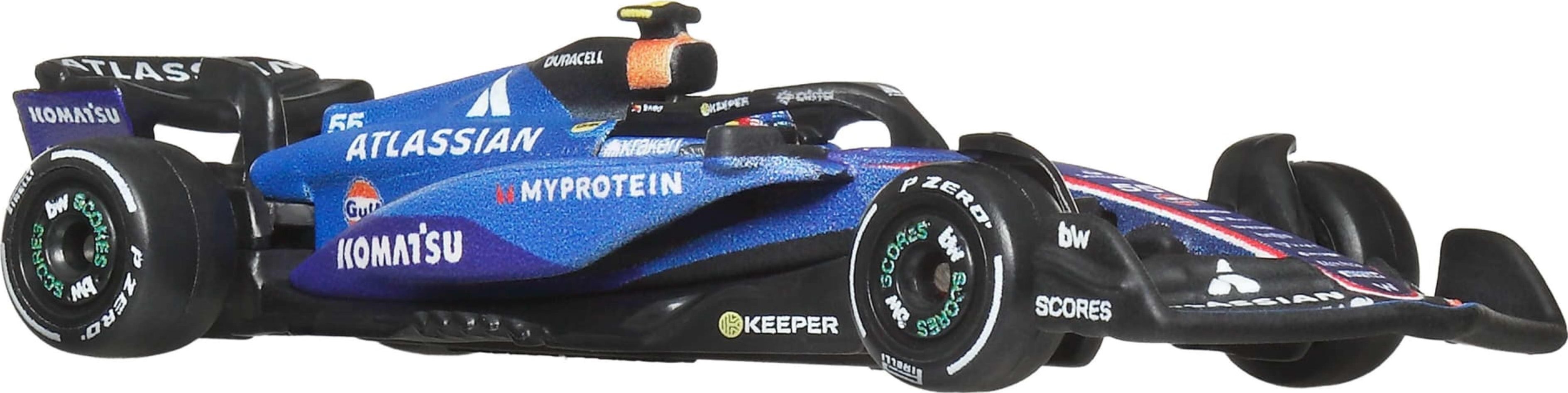 Колекційний болід Williams Carlos Sainz #55 Formula 1 Hot Wheels (JKD85) фото2